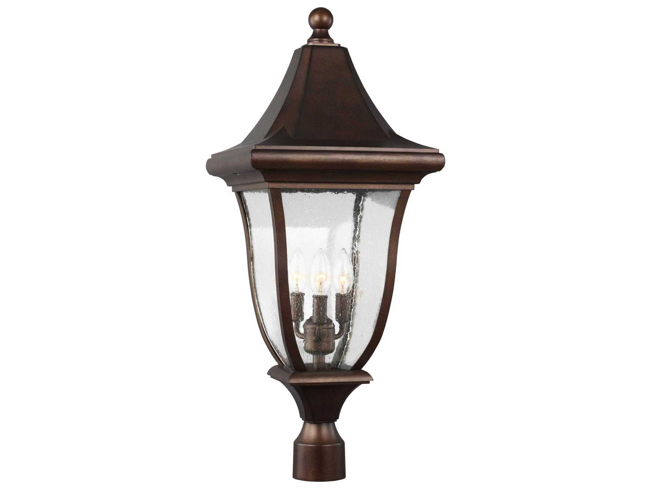 Visual Comfort Studio Oakmont 3 - Light Outdoor Post Light