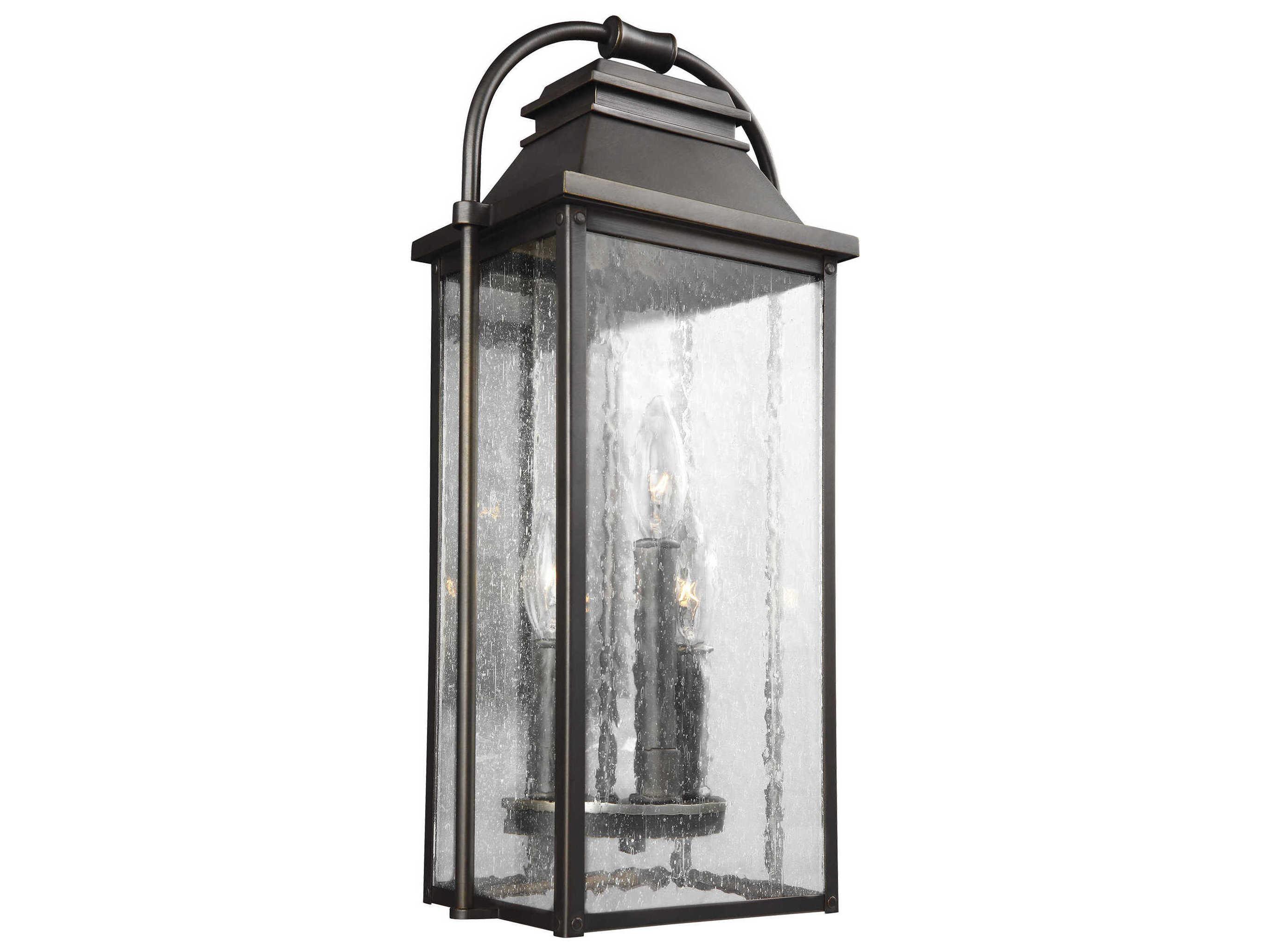 Visual Comfort Studio Wellsworth 3 - Light Outdoor Wall Light
