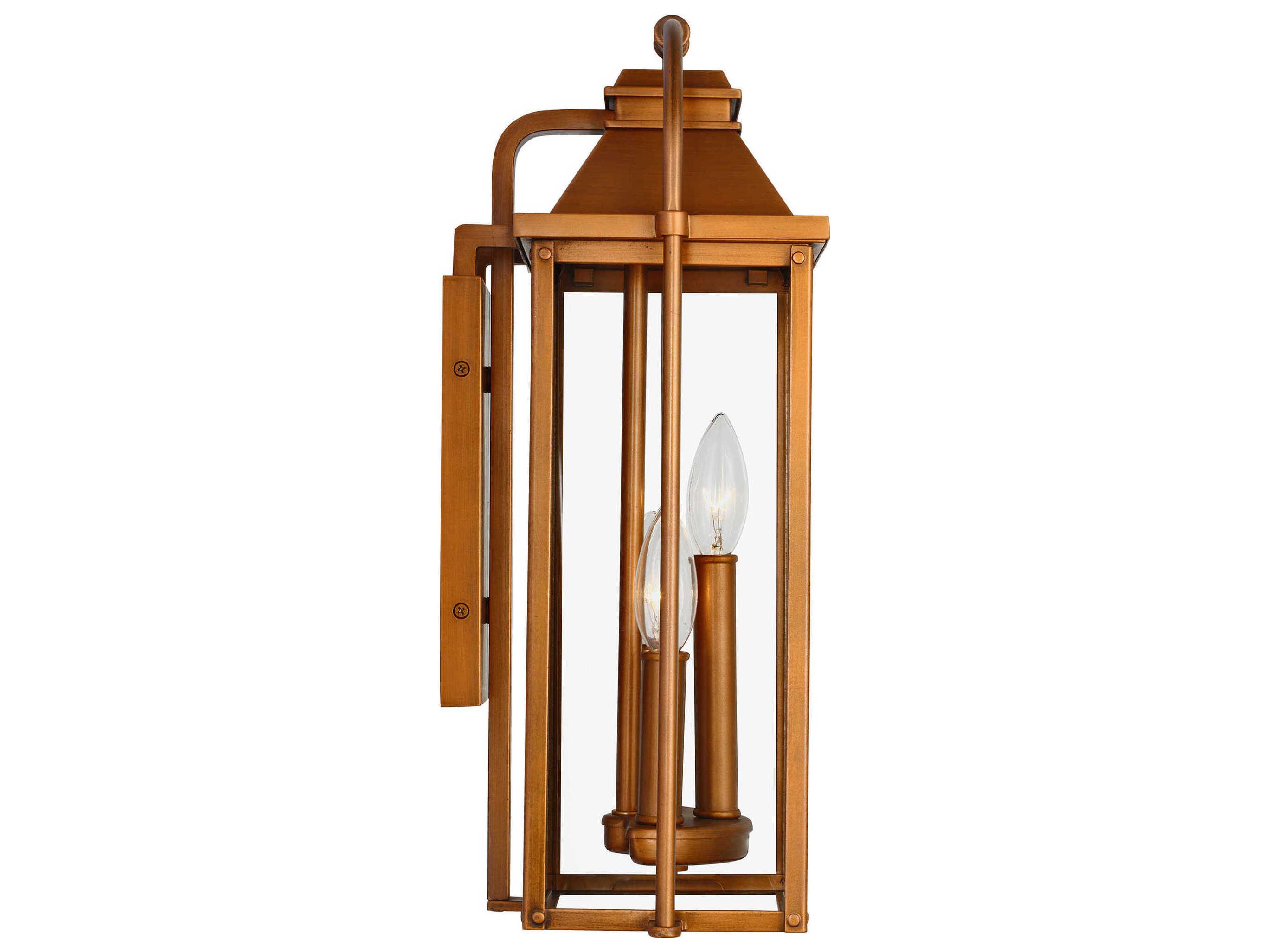 Visual Comfort Studio Wellsworth 3-Light Outdoor Wall Light