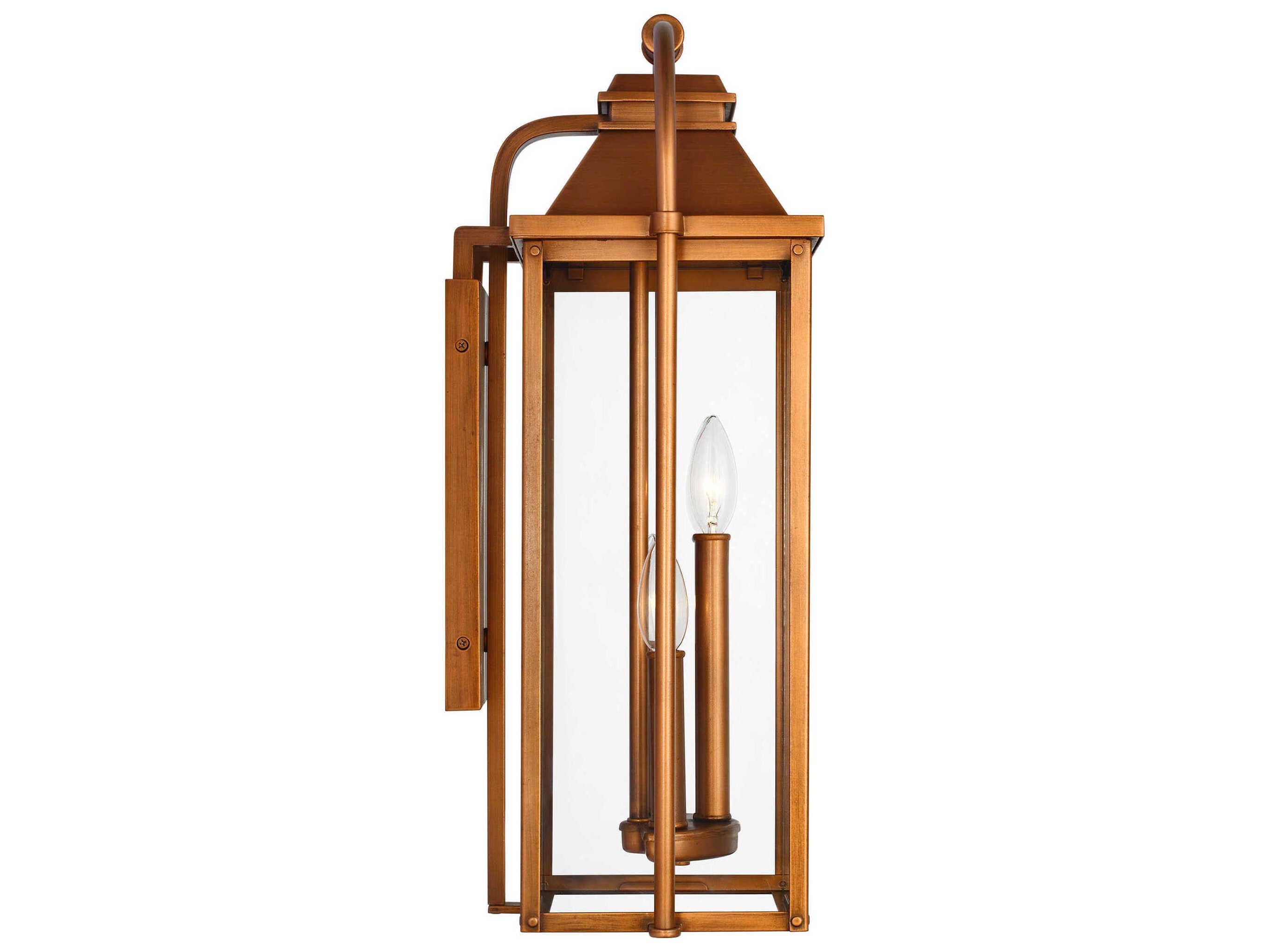 Visual Comfort Studio Wellsworth 3-Light Outdoor Wall Light