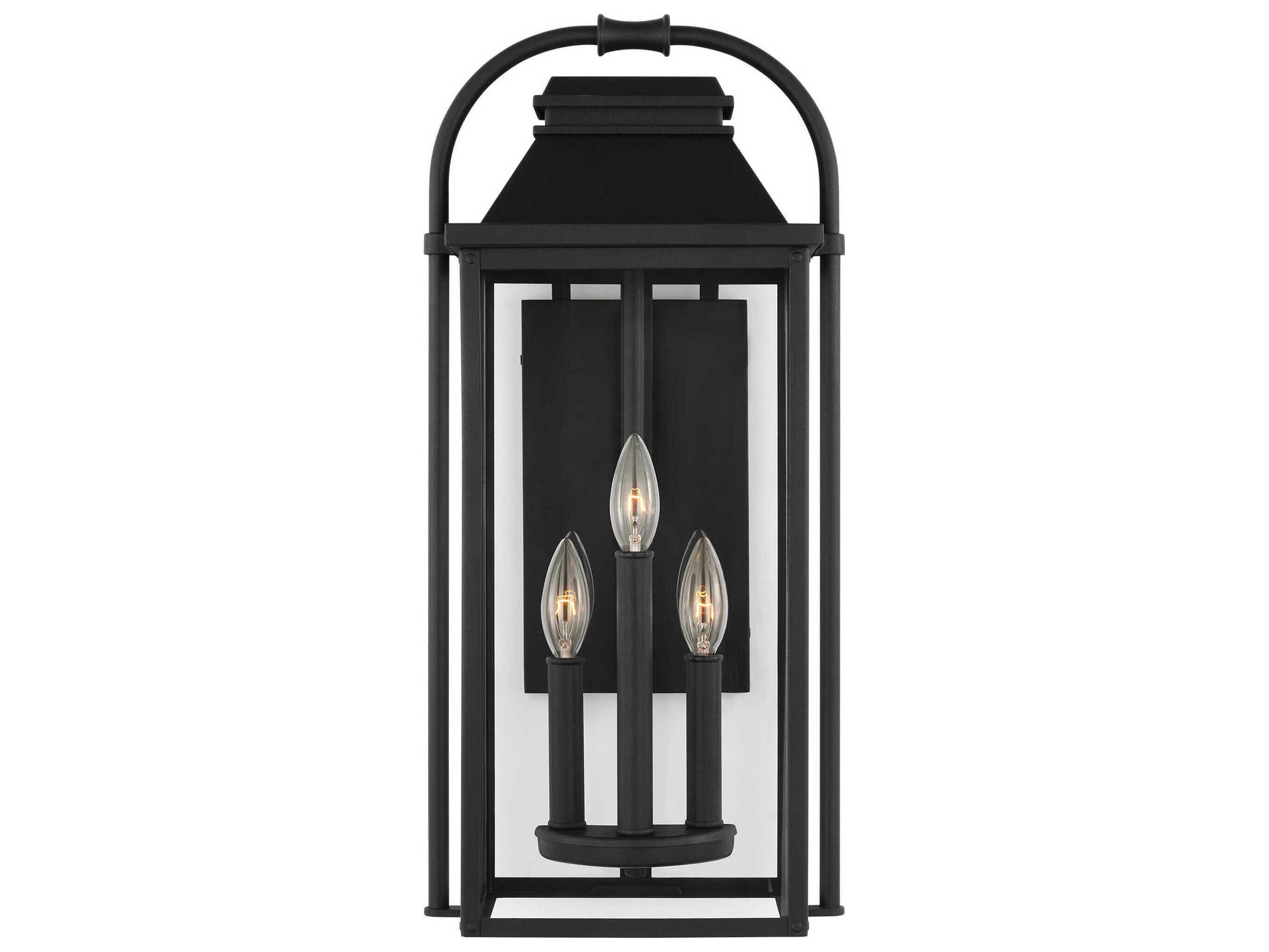 Visual Comfort Studio Wellsworth 3-Light Outdoor Wall Light