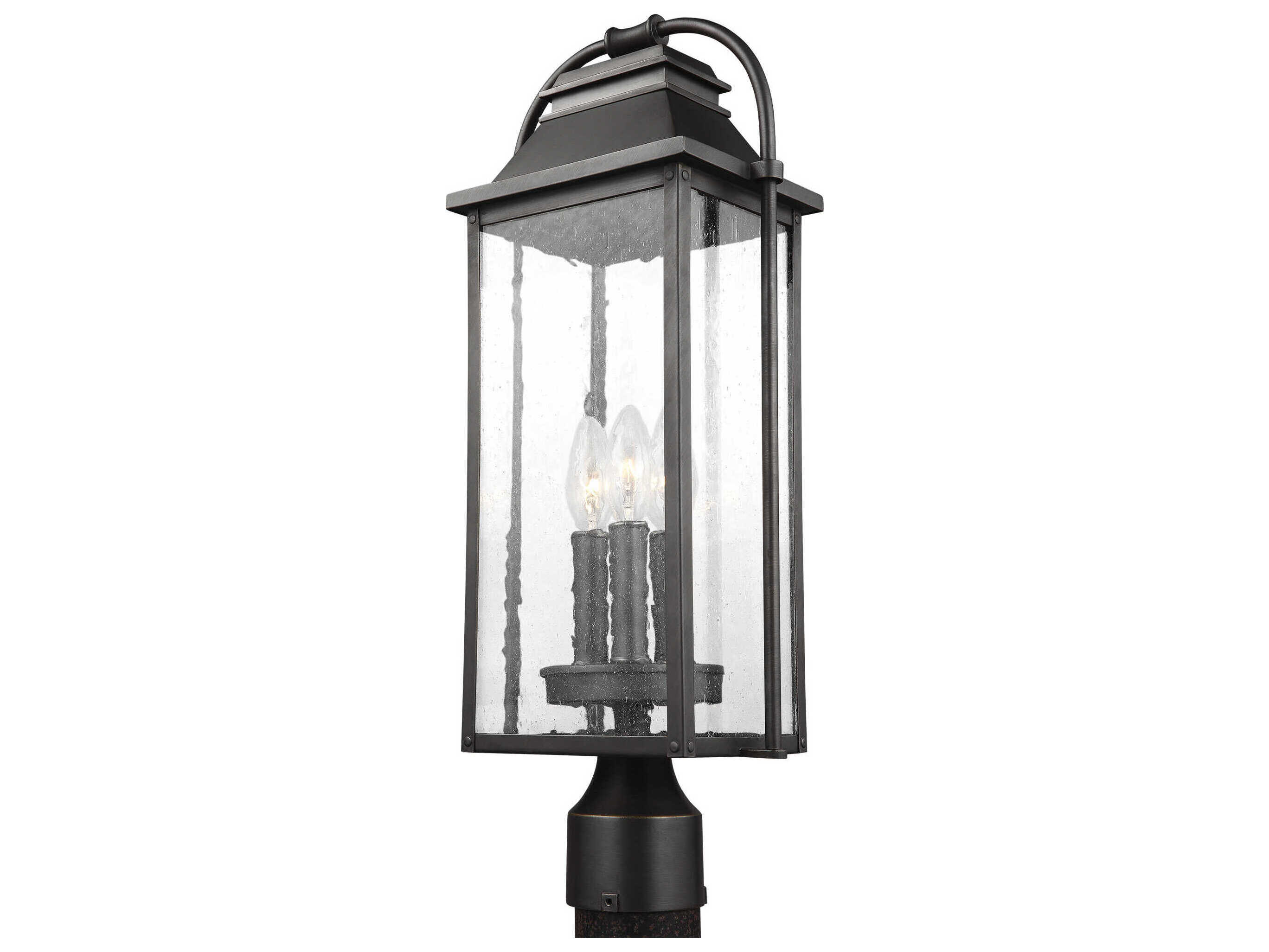 Visual Comfort Studio Wellsworth 3 - Light Outdoor Post Light