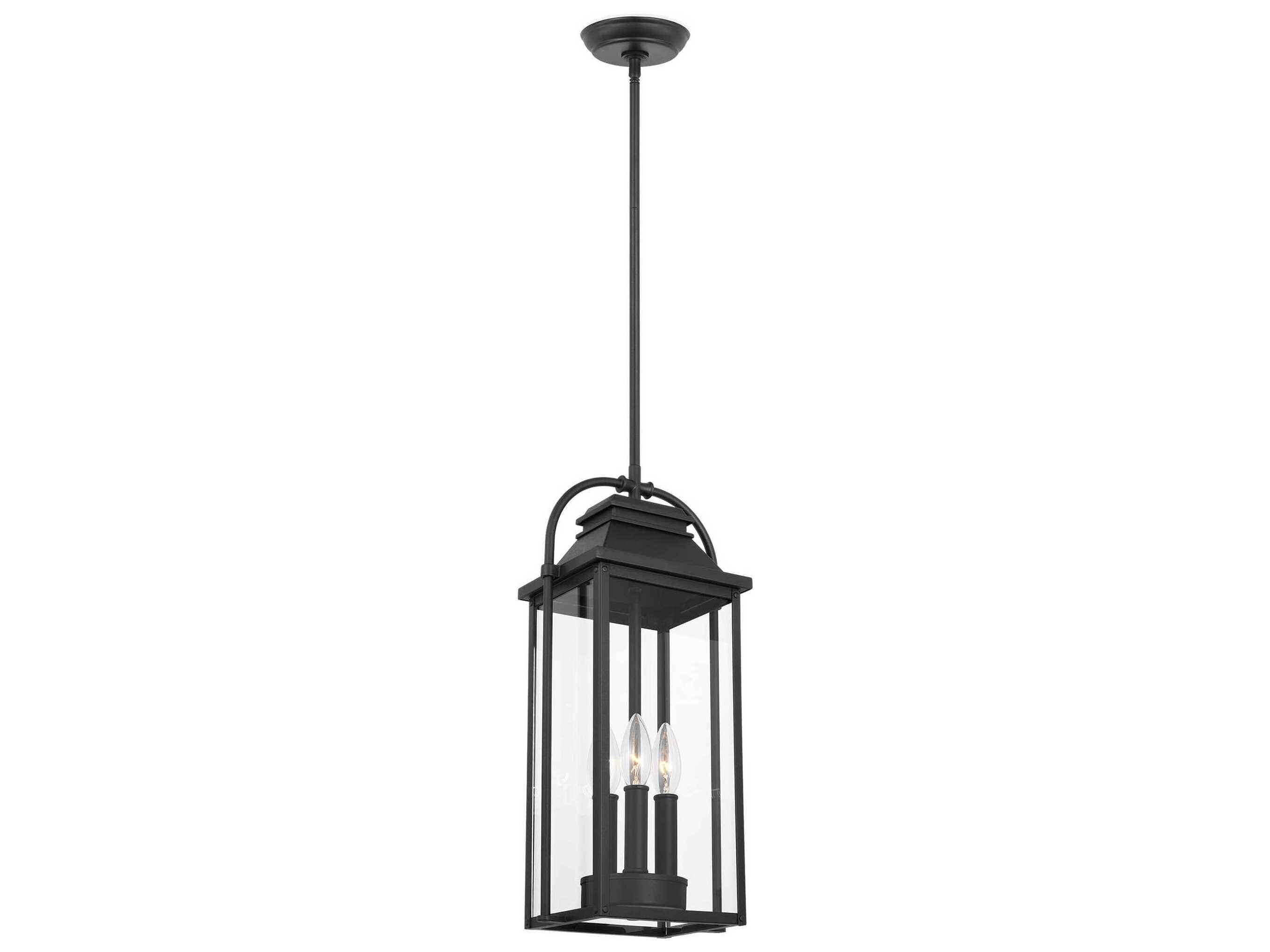 Visual Comfort Studio Wellsworth 3-Light Outdoor Hanging Light