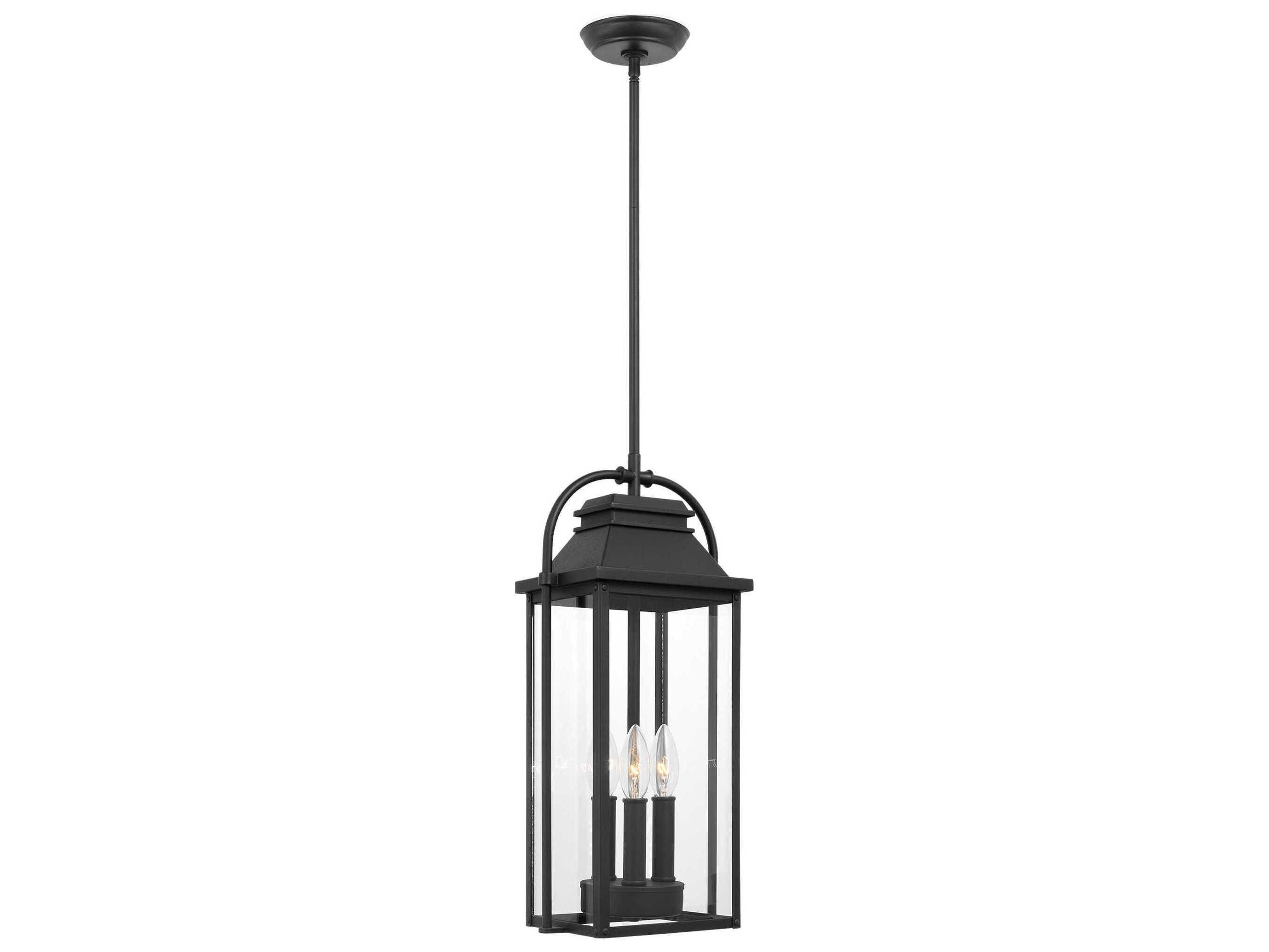 Visual Comfort Studio Wellsworth 3-Light Outdoor Hanging Light