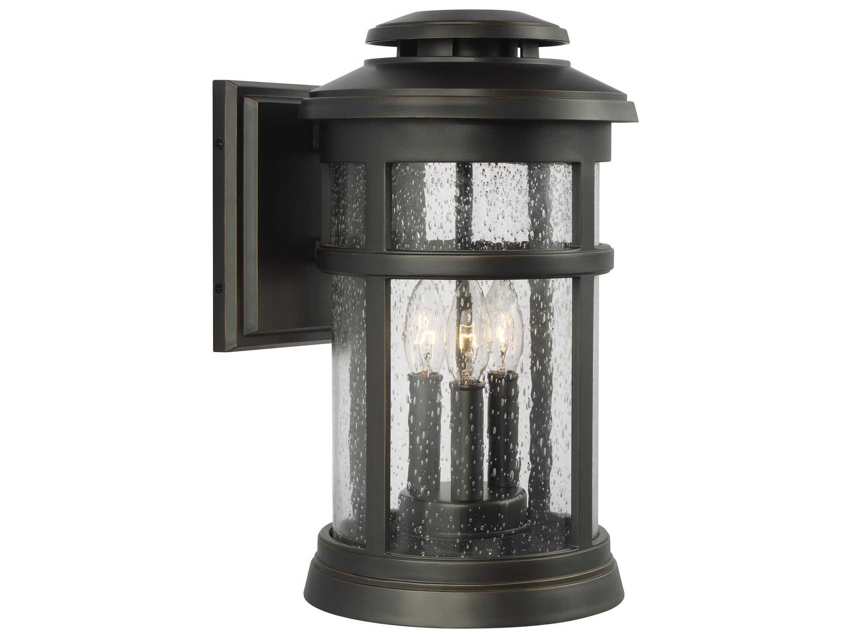 Visual Comfort Studio Newport 3 - Light Outdoor Wall Light