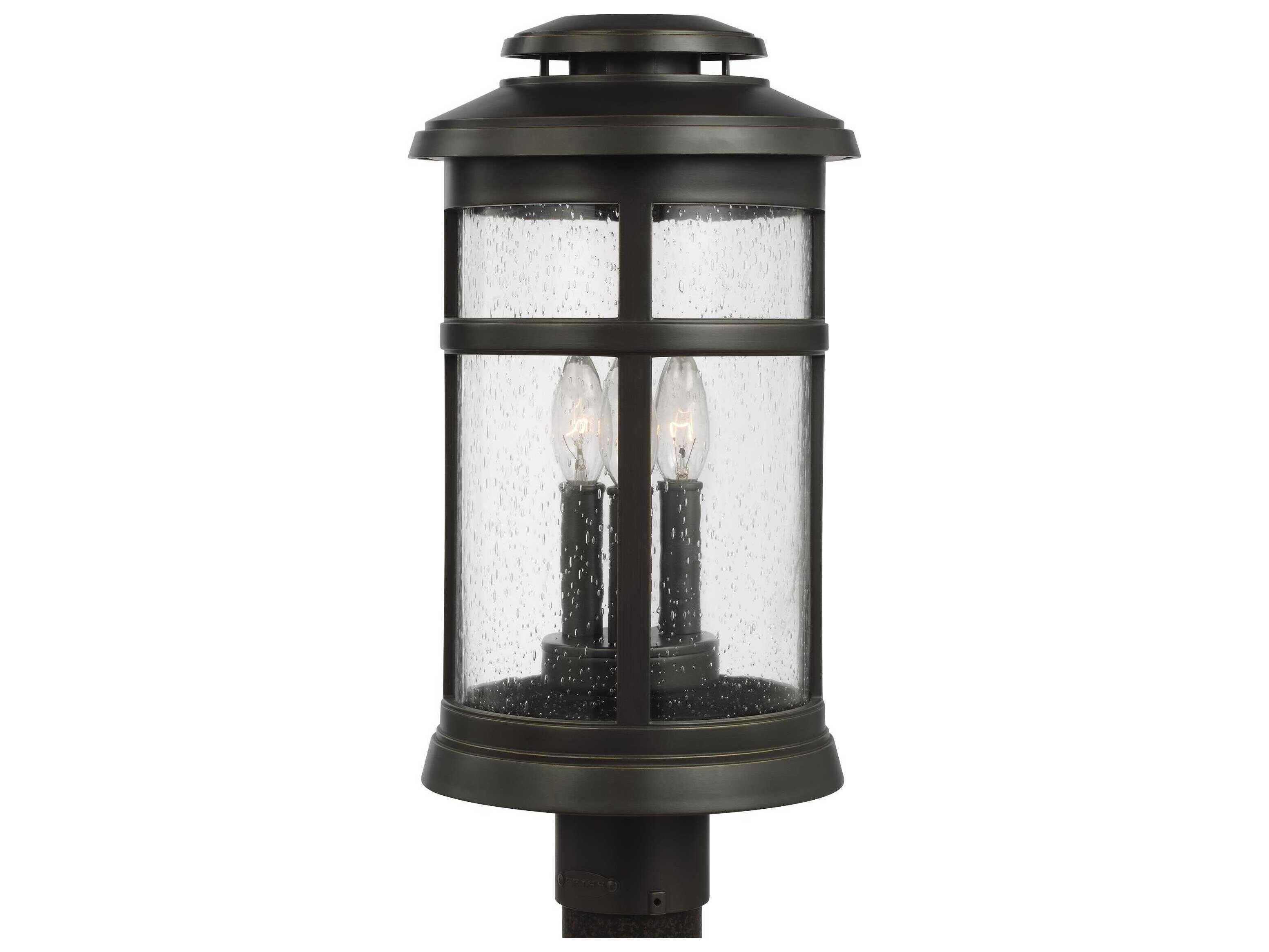 Visual Comfort Studio Newport 3 - Light Outdoor Post Light