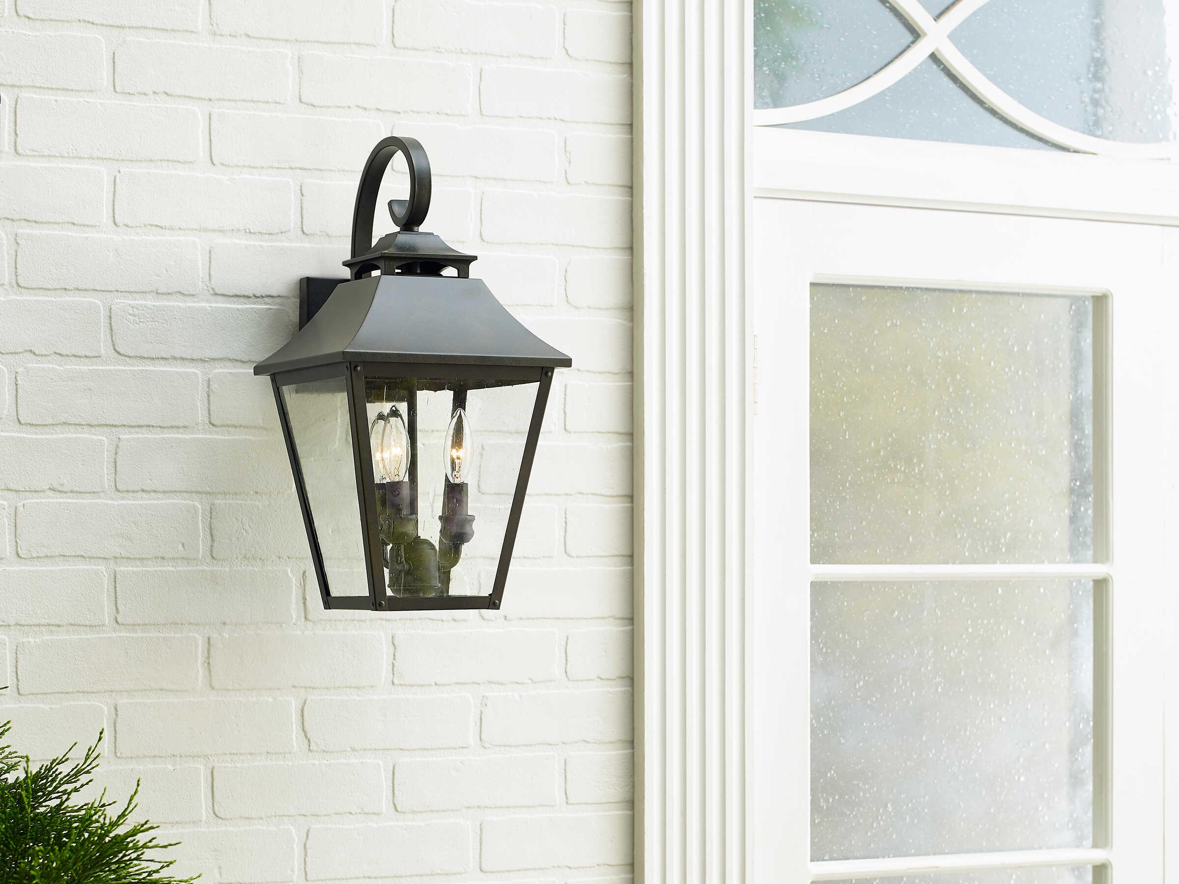 Visual Comfort Studio Galena 3 - Light Outdoor Wall Light