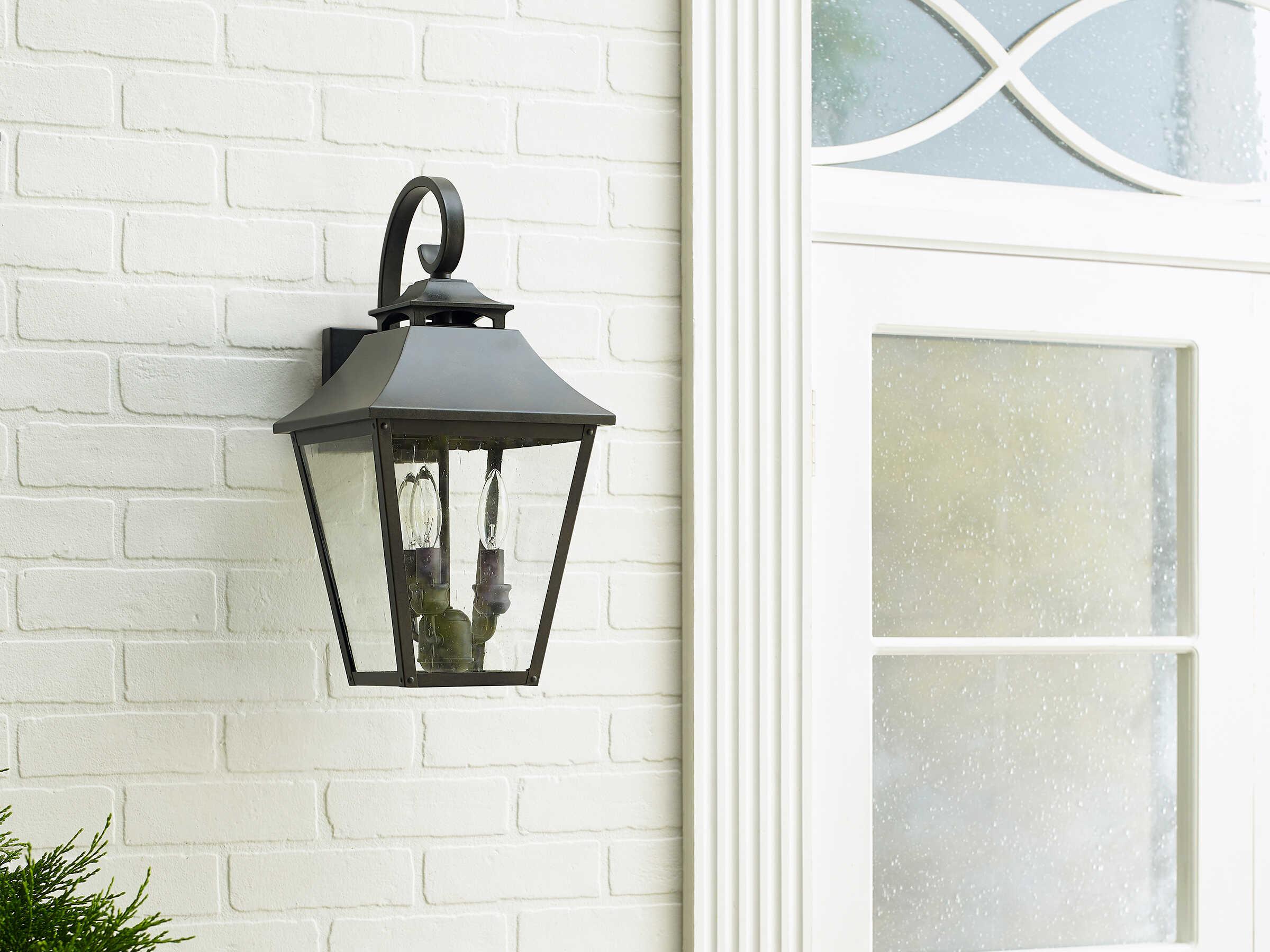 Visual Comfort Studio Galena 3 - Light Outdoor Wall Light