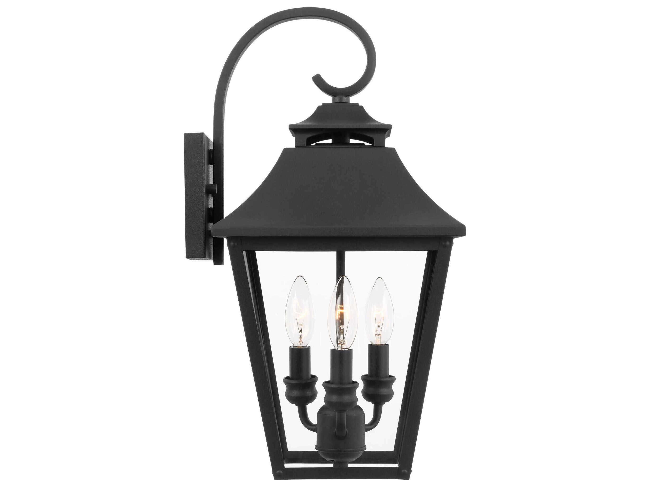 Visual Comfort Studio Galena 3-Light Outdoor Wall Light