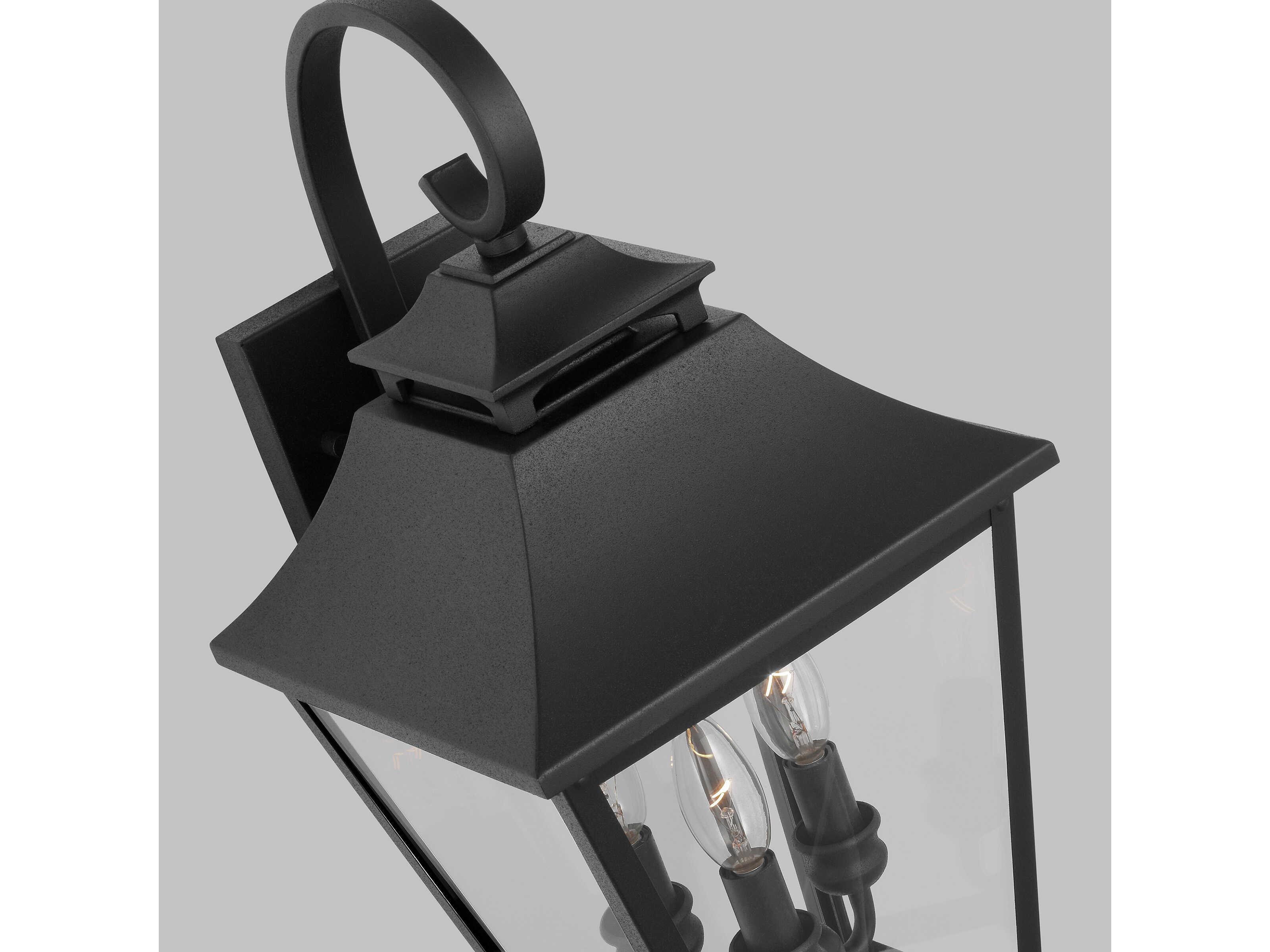 Visual Comfort Studio Galena 3-Light Outdoor Wall Light