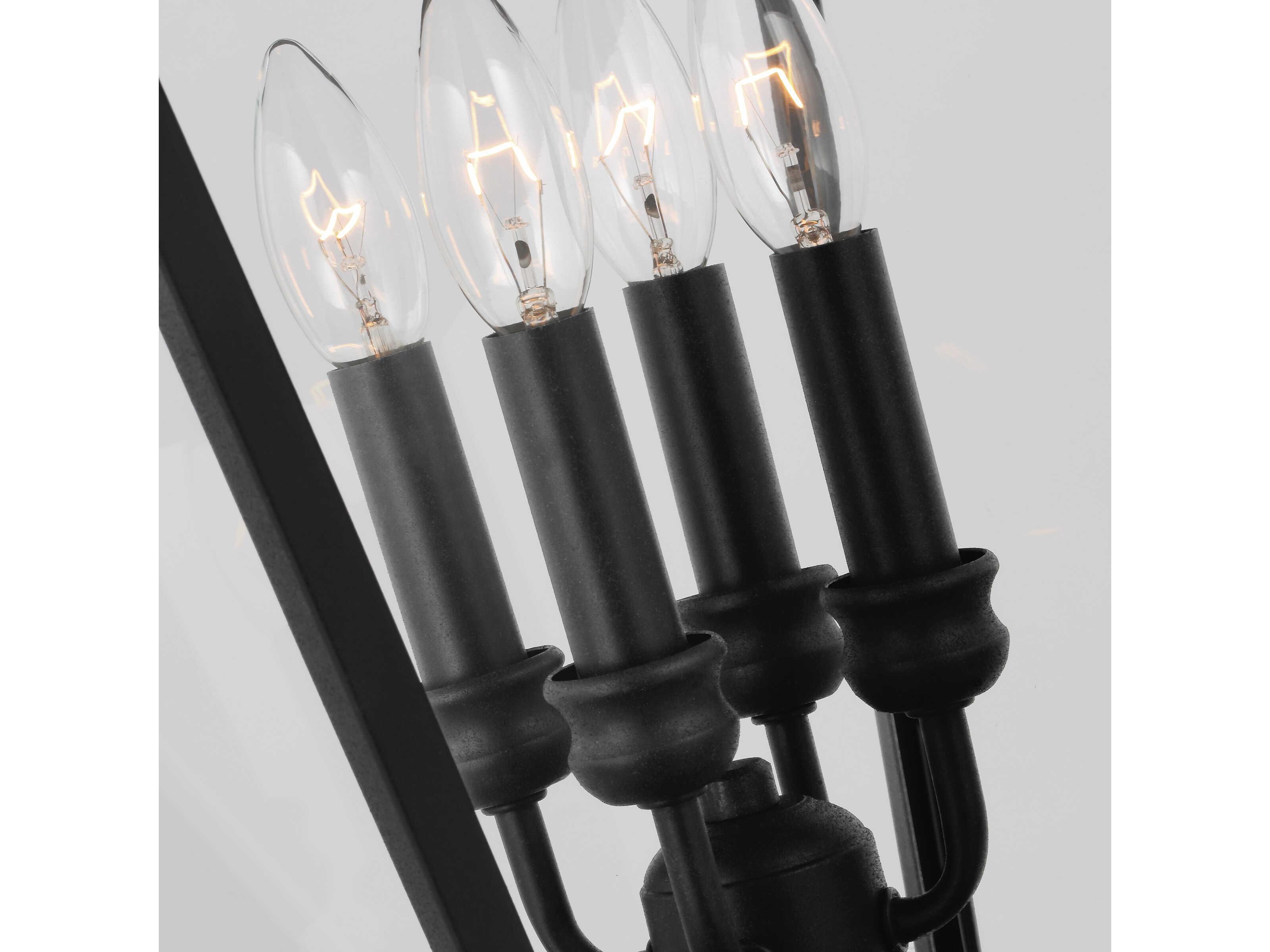 Visual Comfort Studio Galena 4-Light Outdoor Post Light