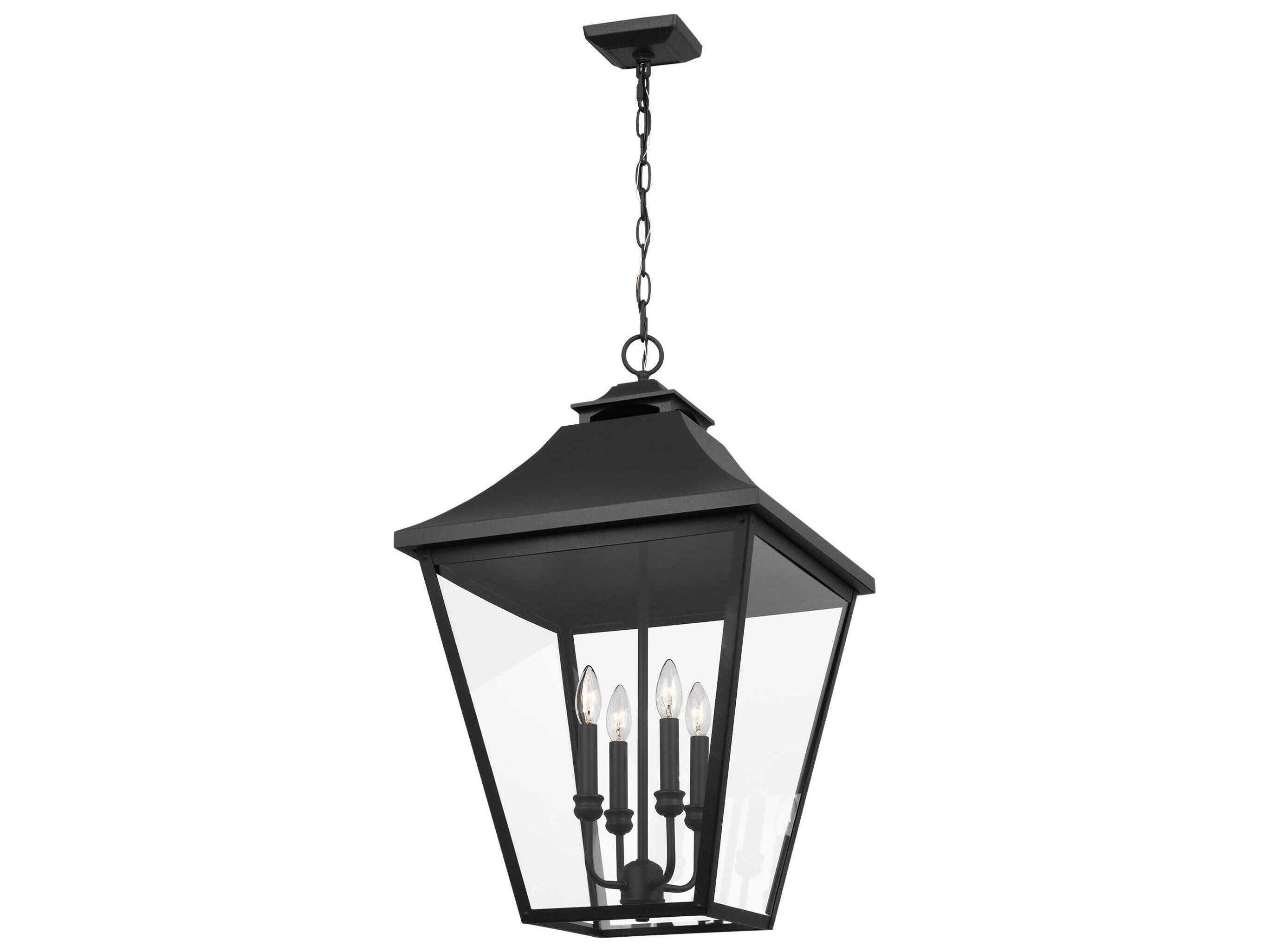 Visual Comfort Studio Galena 4-Light Outdoor Hanging Light