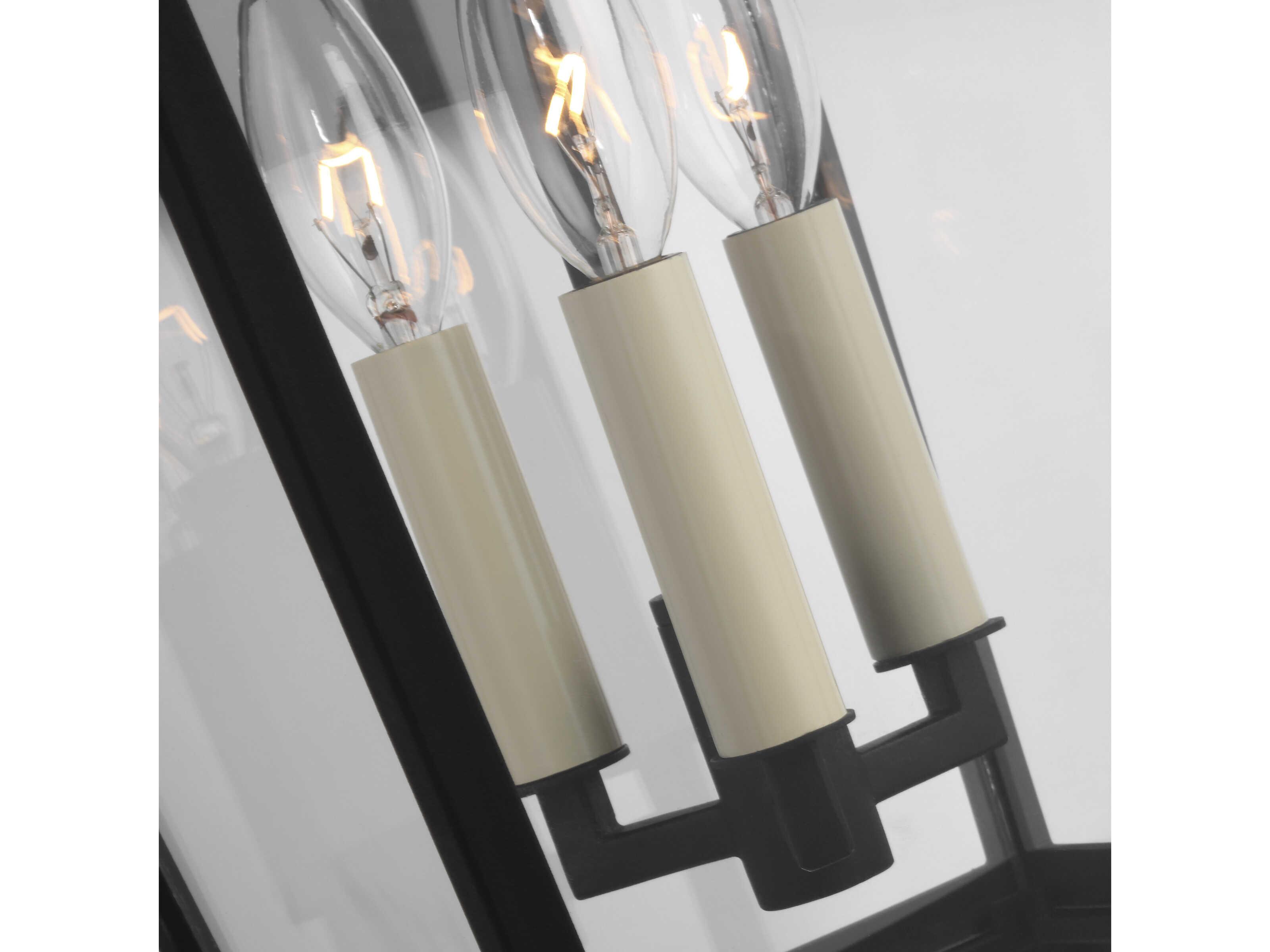 Visual Comfort Studio Warren 3 - Light Outdoor Wall Light