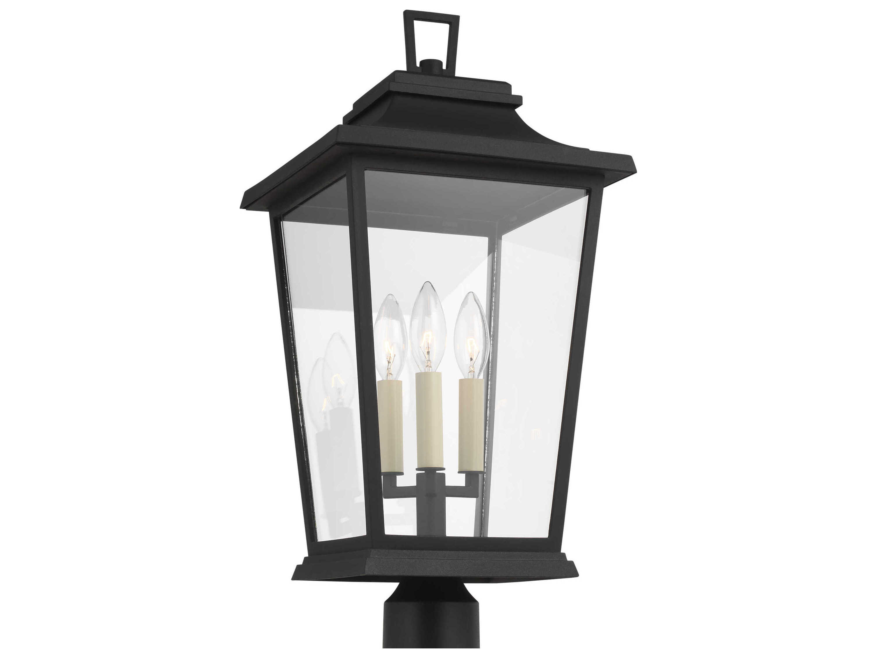 Visual Comfort Studio Warren 3 - Light Outdoor Post Light