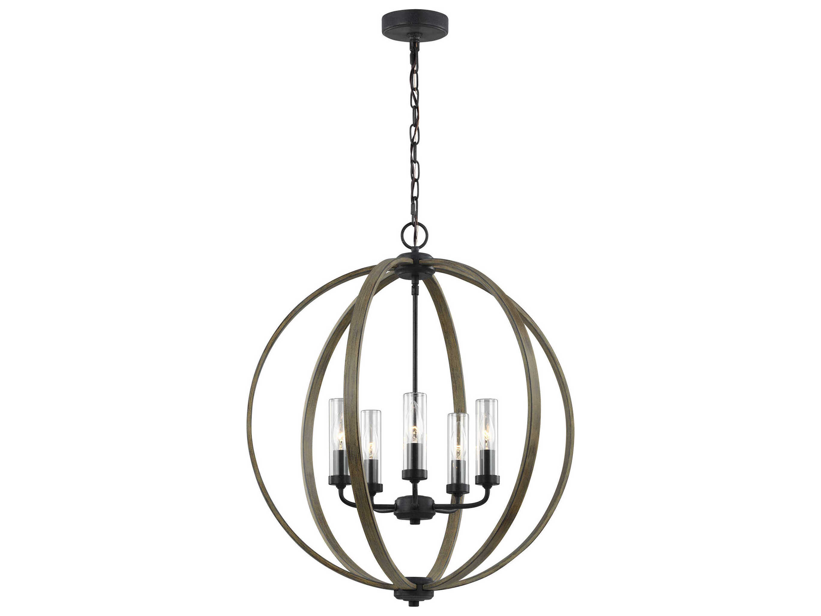 Visual Comfort Studio Allier 5 - Light Outdoor Hanging Light