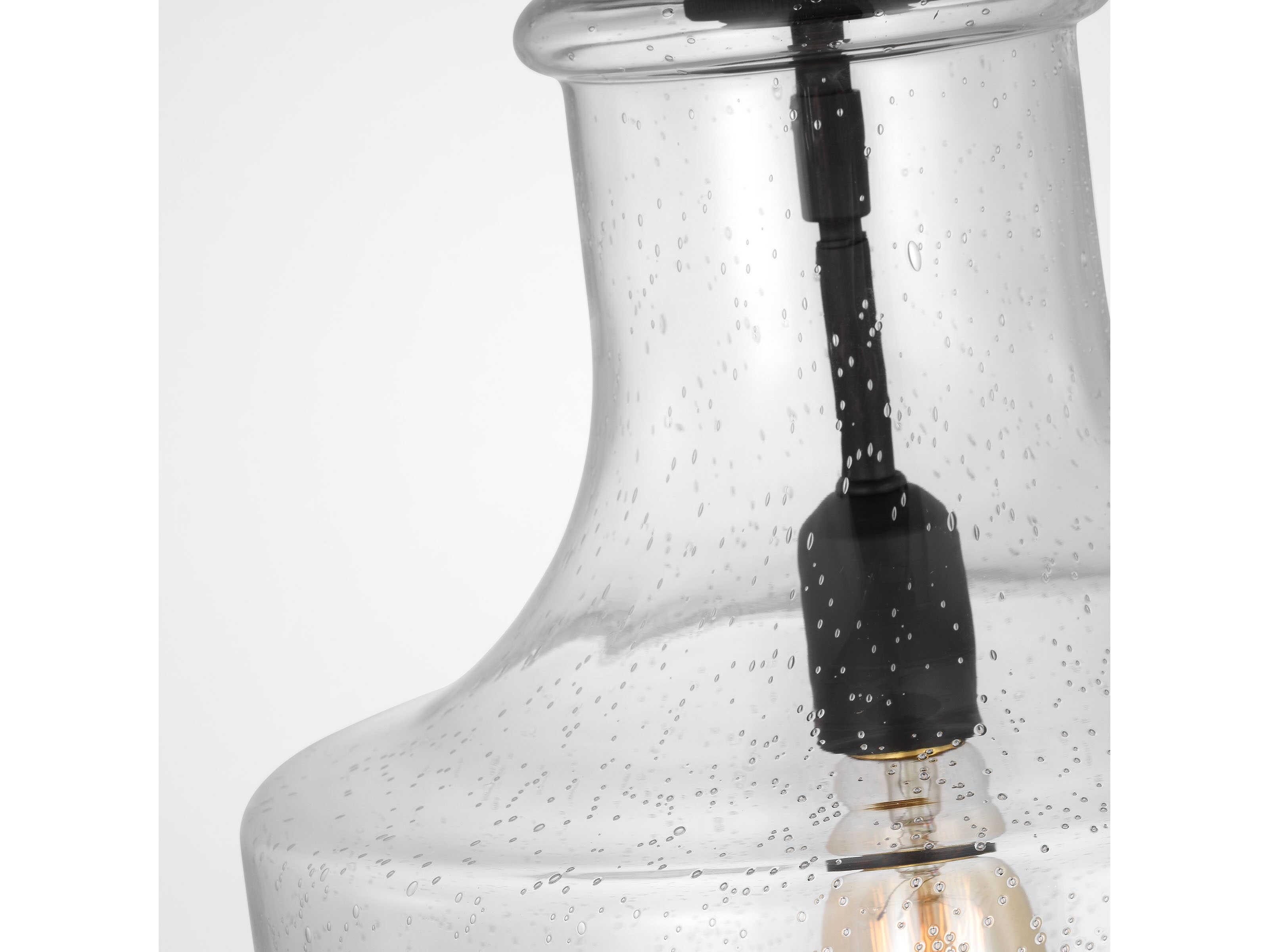 Visual Comfort Studio Baylor 1-Light Midnight Black Mini Pendant