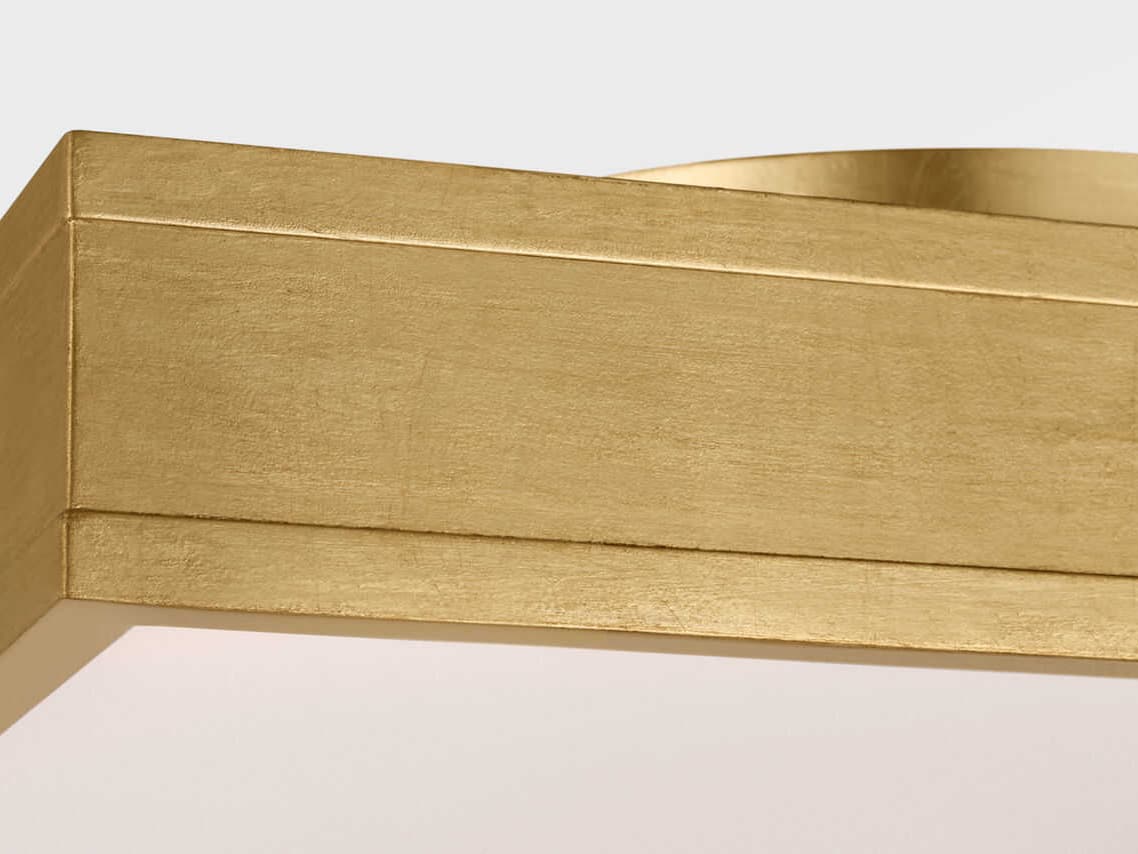 Visual Comfort Studio Dupont Gild Brass Semi Flush Mount