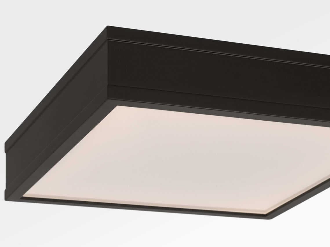 Visual Comfort Studio Dupont Aged Iron Black Semi Flush Mount