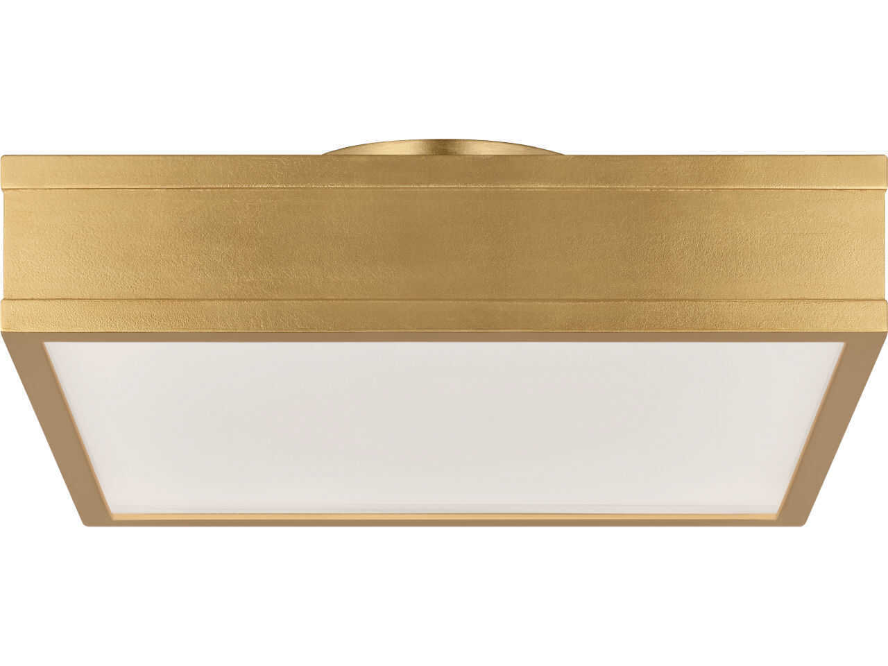 Visual Comfort Studio Dupont Gild Brass Semi Flush Mount
