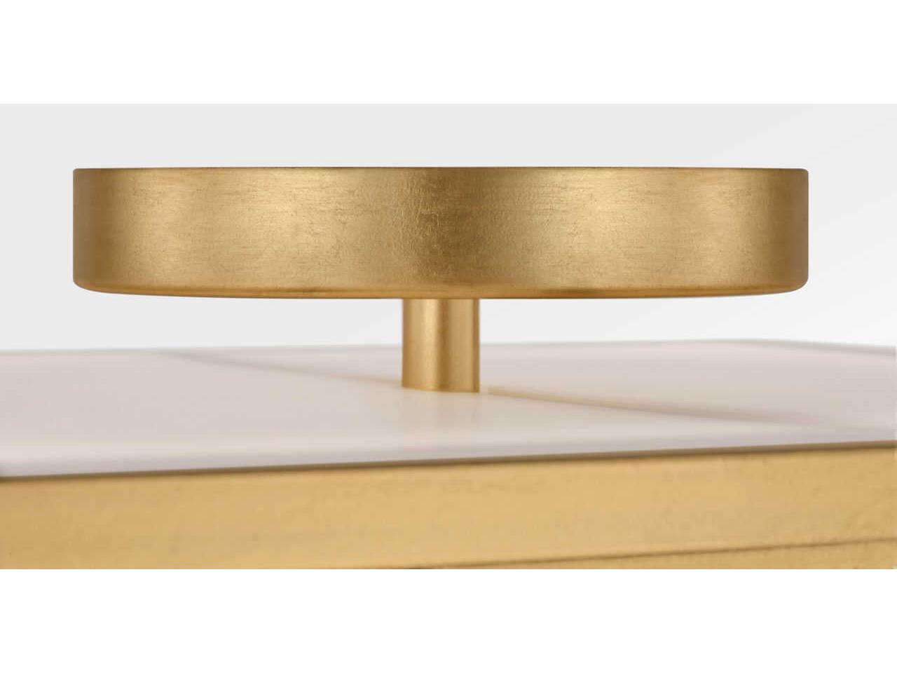 Visual Comfort Studio Dupont Gild Brass Semi Flush Mount