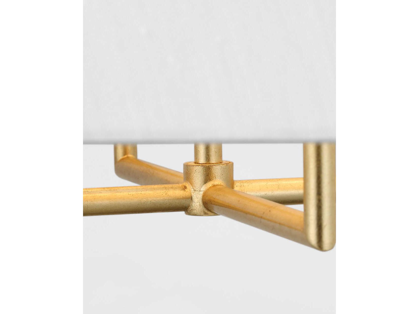 Visual Comfort Studio Lille 4-Light Gild Gold Pendant