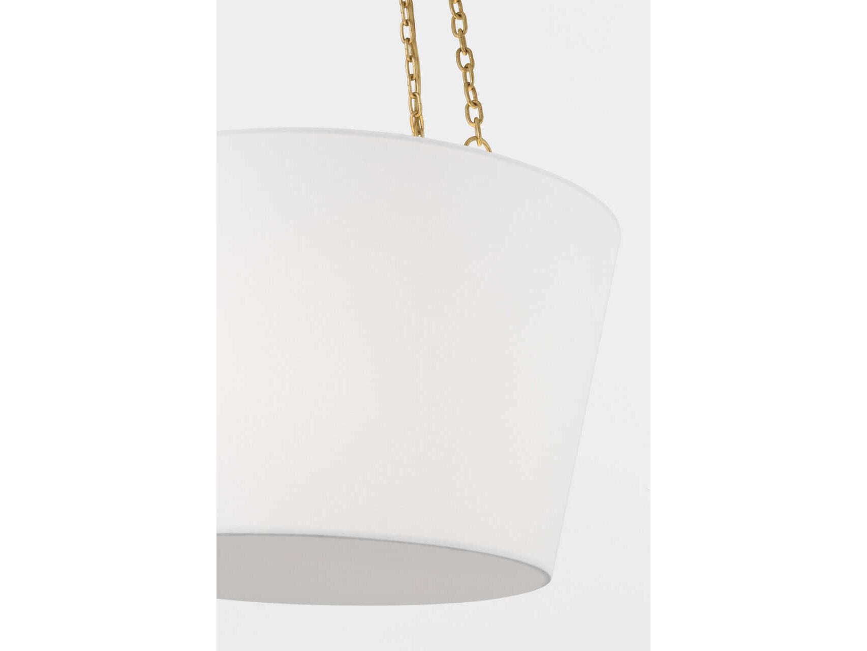 Visual Comfort Studio Herve 3-Light Gild Gold Pendant
