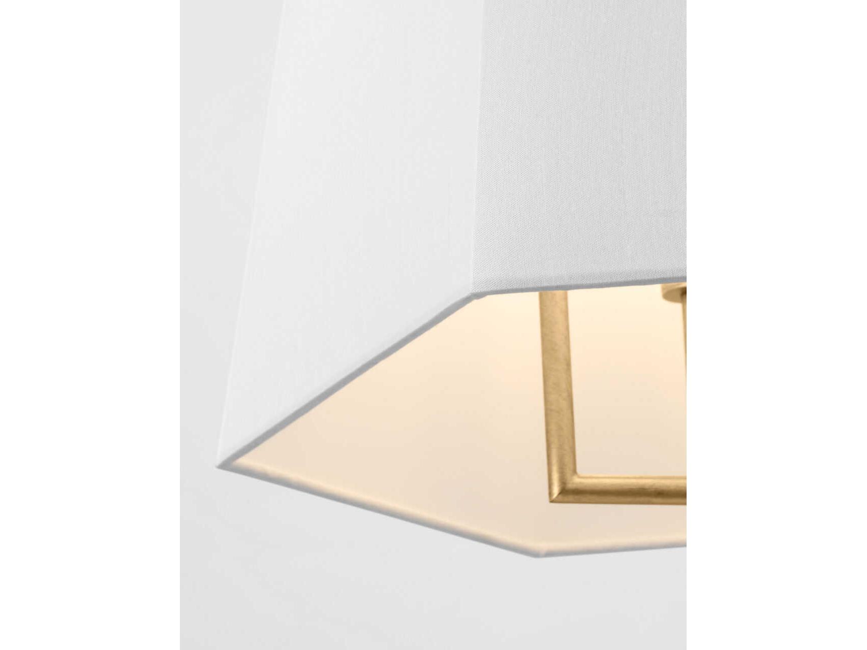 Visual Comfort Studio Lille 4-Light Gild Gold Pendant