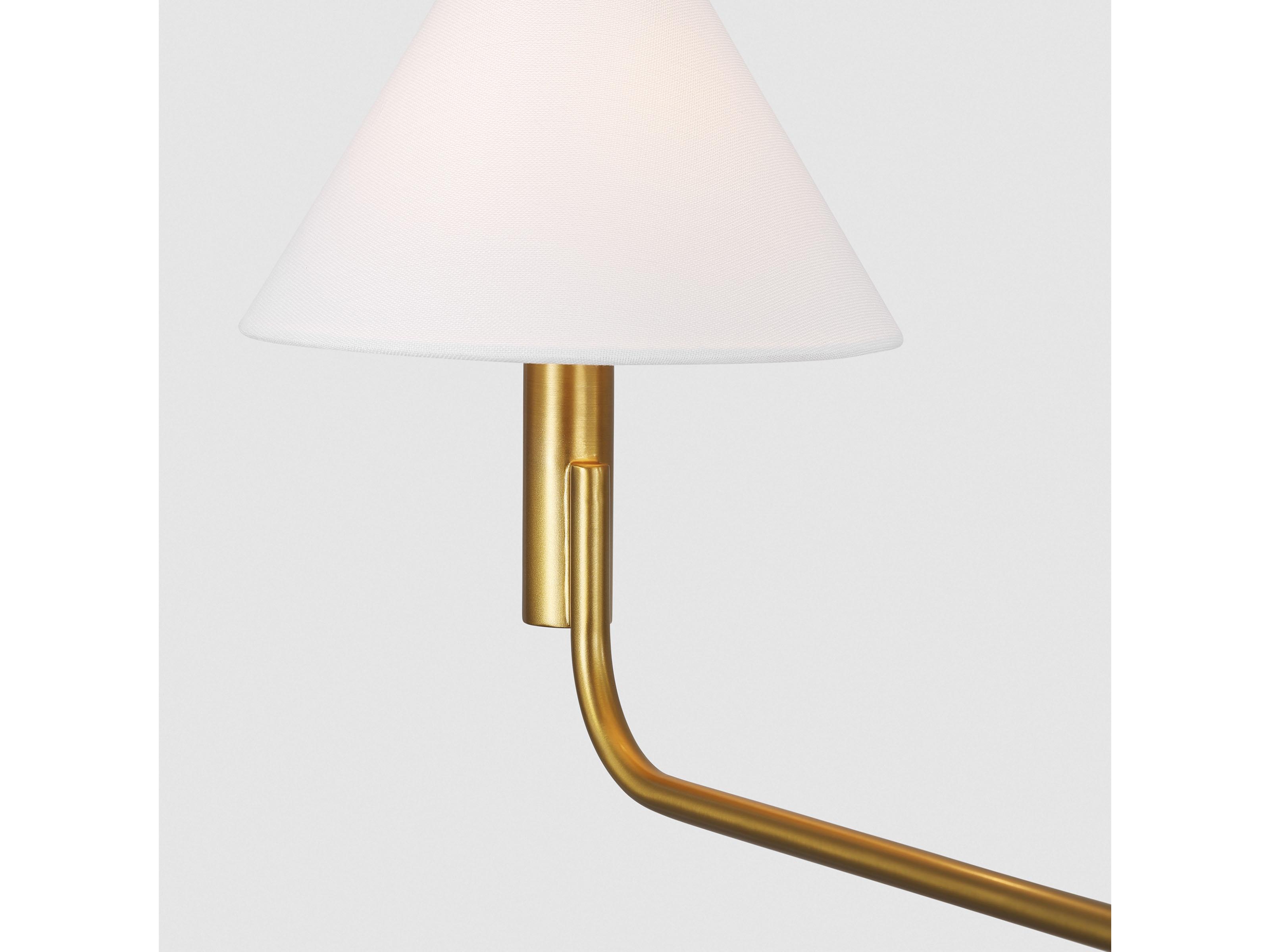 Visual Comfort Studio Colfax 5-Light Burnished Brass Chandelier