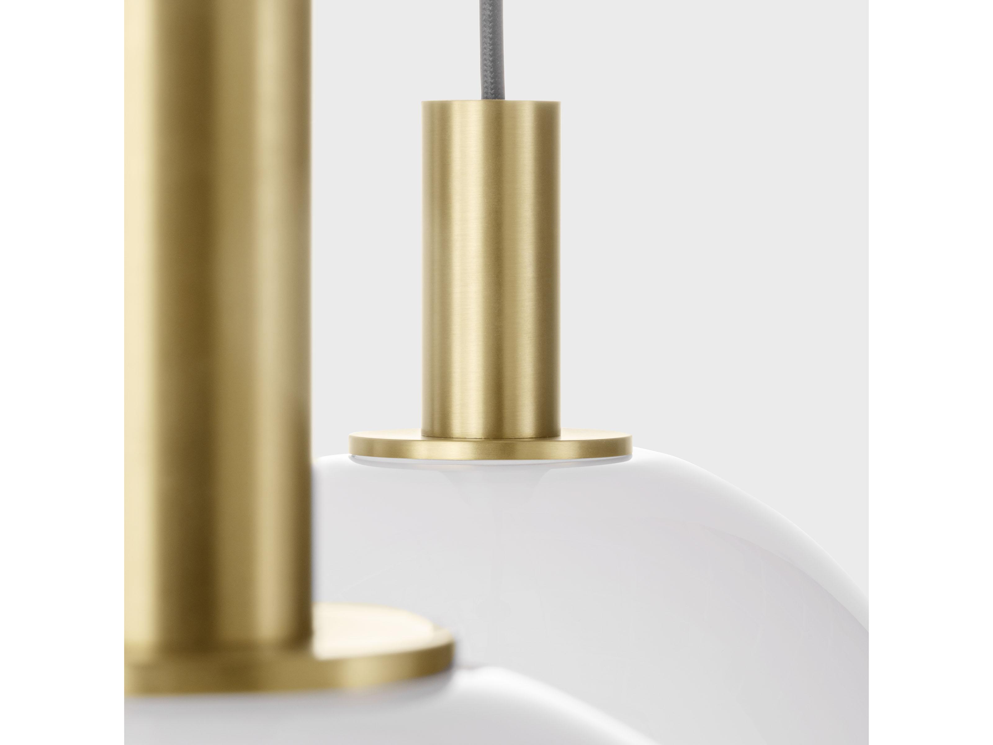 Visual Comfort Studio Torian 4-Light Burnished Brass Globe Chandelier