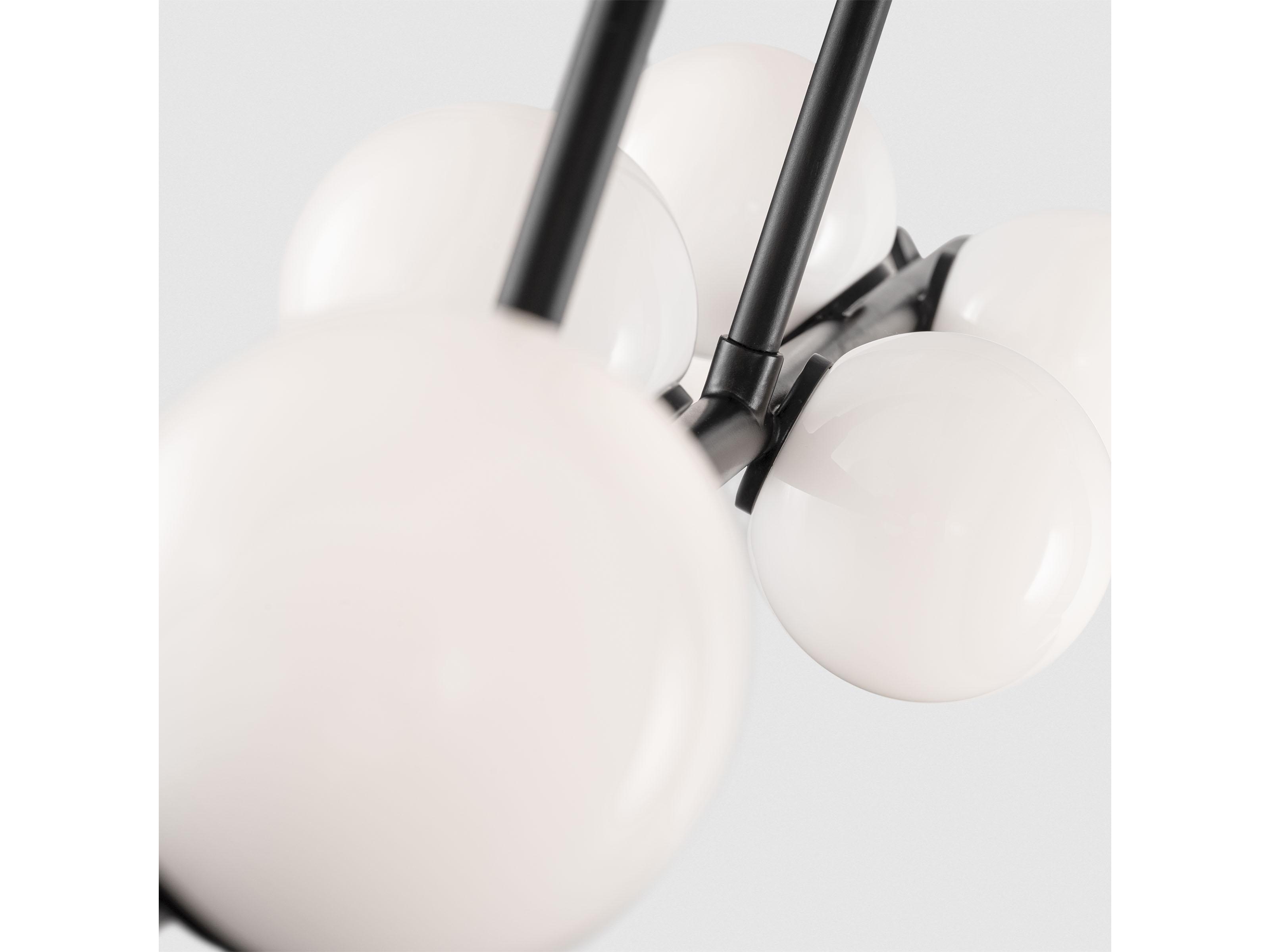 Visual Comfort Studio Altair 9-Light Aged Iron Black Linear Island Pendant