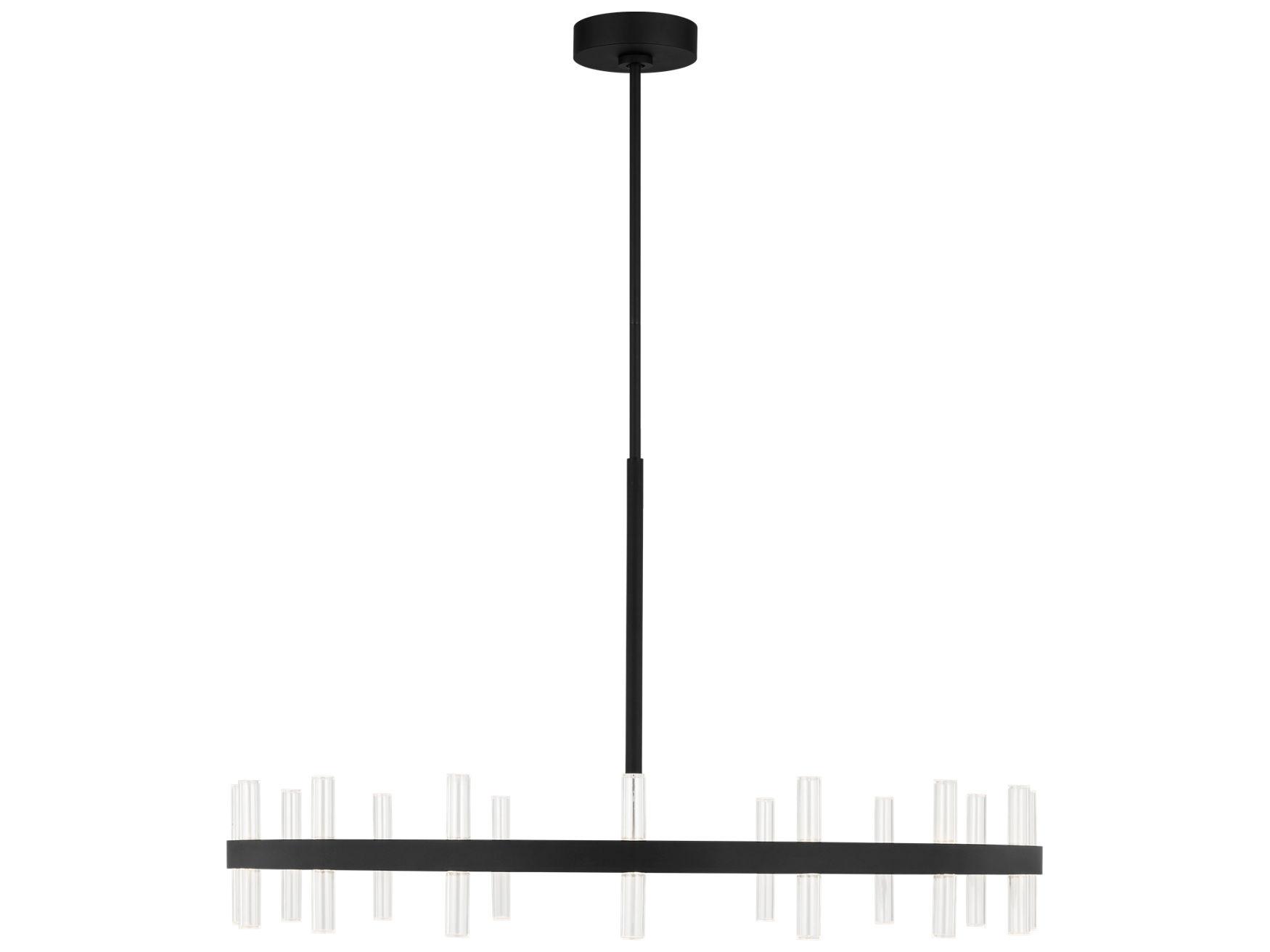 Visual Comfort Studio Silas Midnight Black Round Chandelier