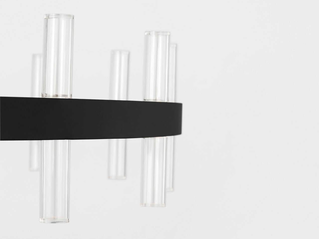 Visual Comfort Studio Silas Midnight Black Round Chandelier