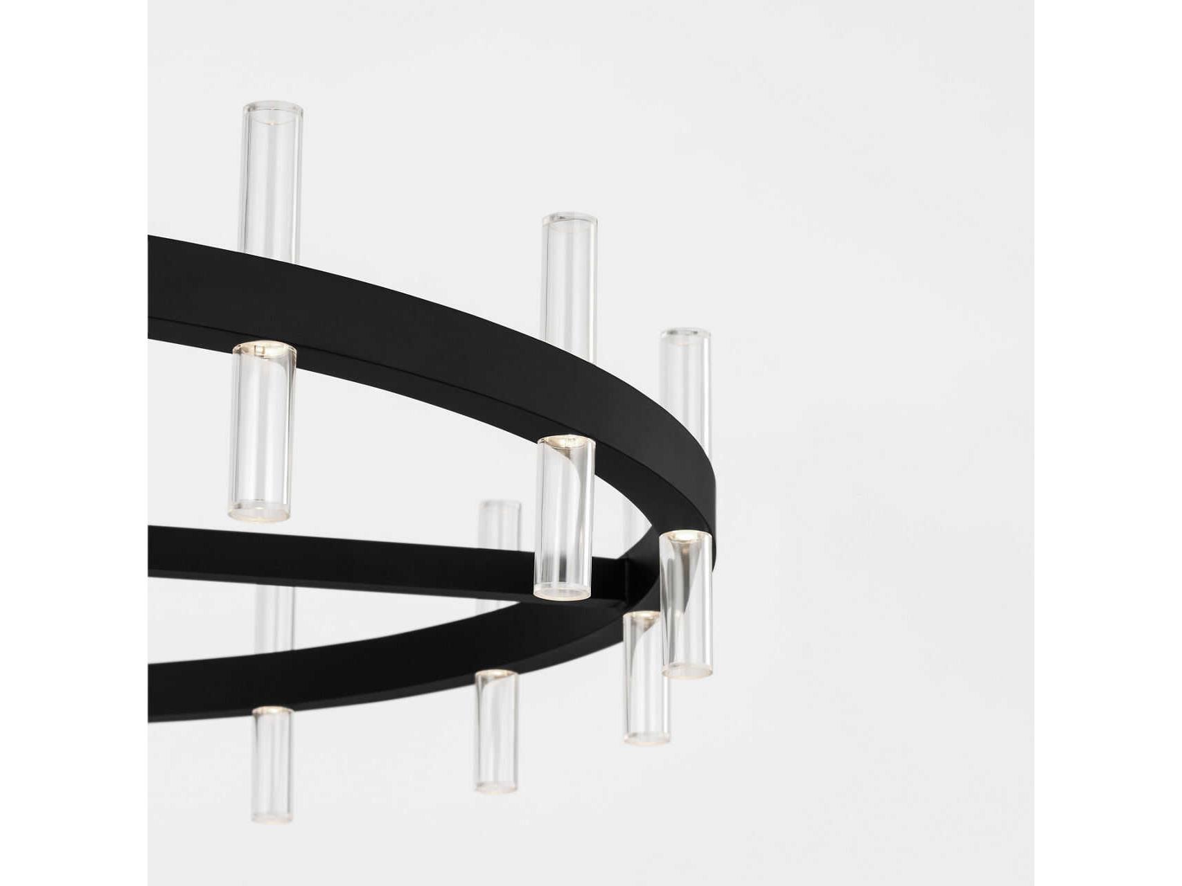 Visual Comfort Studio Silas Midnight Black Round Chandelier