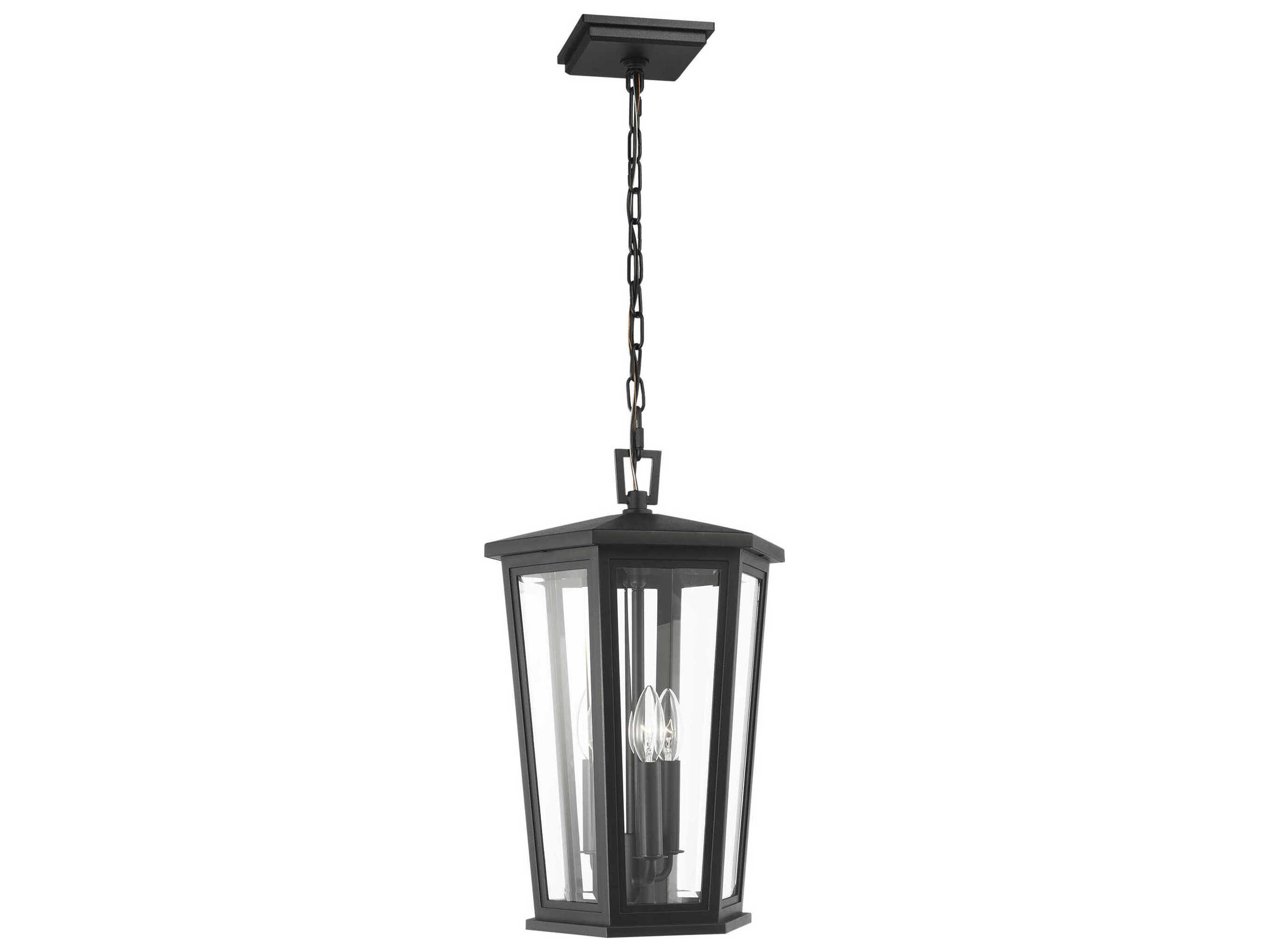 Visual Comfort Studio Witley 3-Light Outdoor Hanging Light