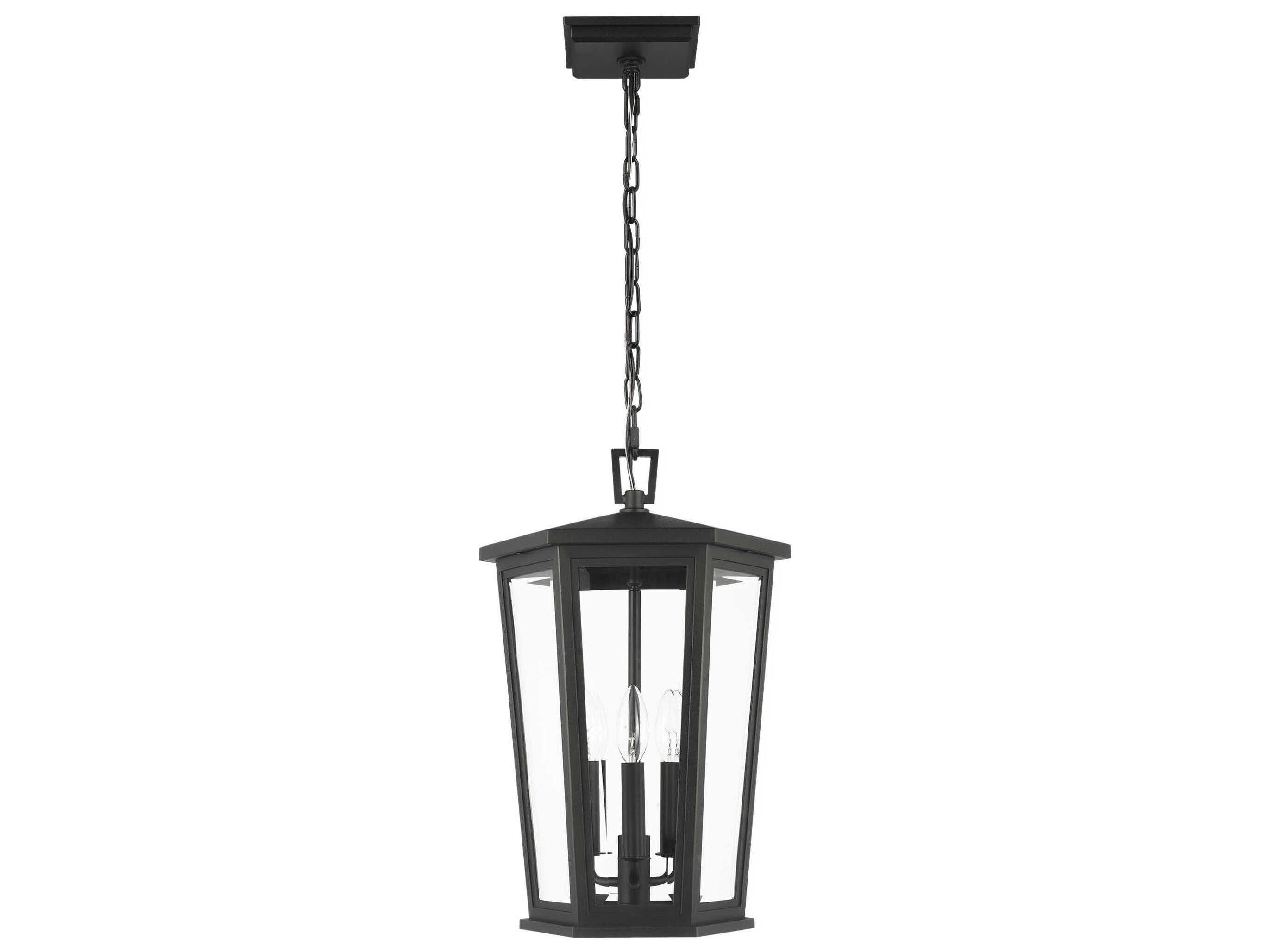 Visual Comfort Studio Witley 3-Light Outdoor Hanging Light