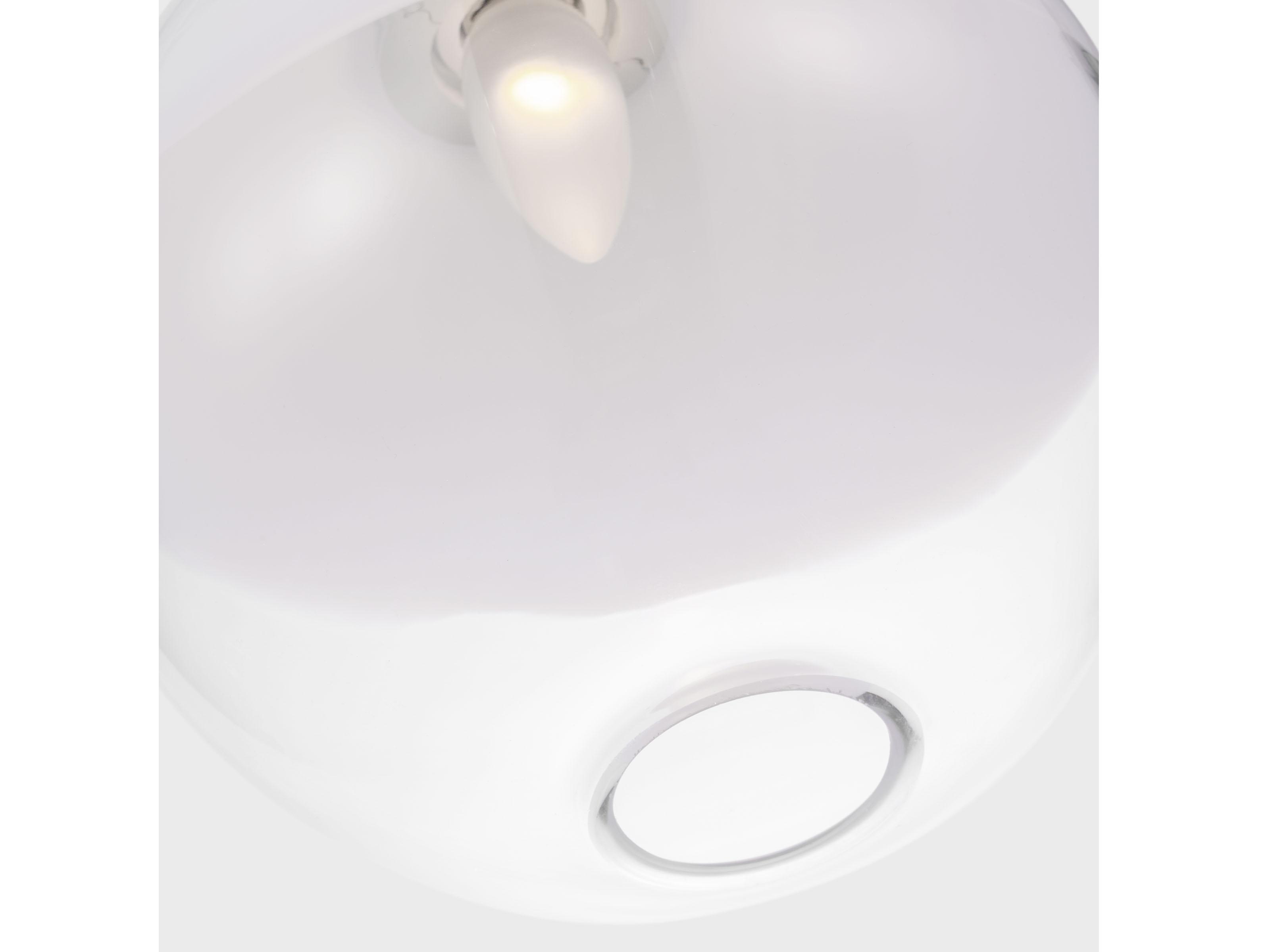 Visual Comfort Studio Torian 1-Light Burnished Brass Globe Mini Pendant