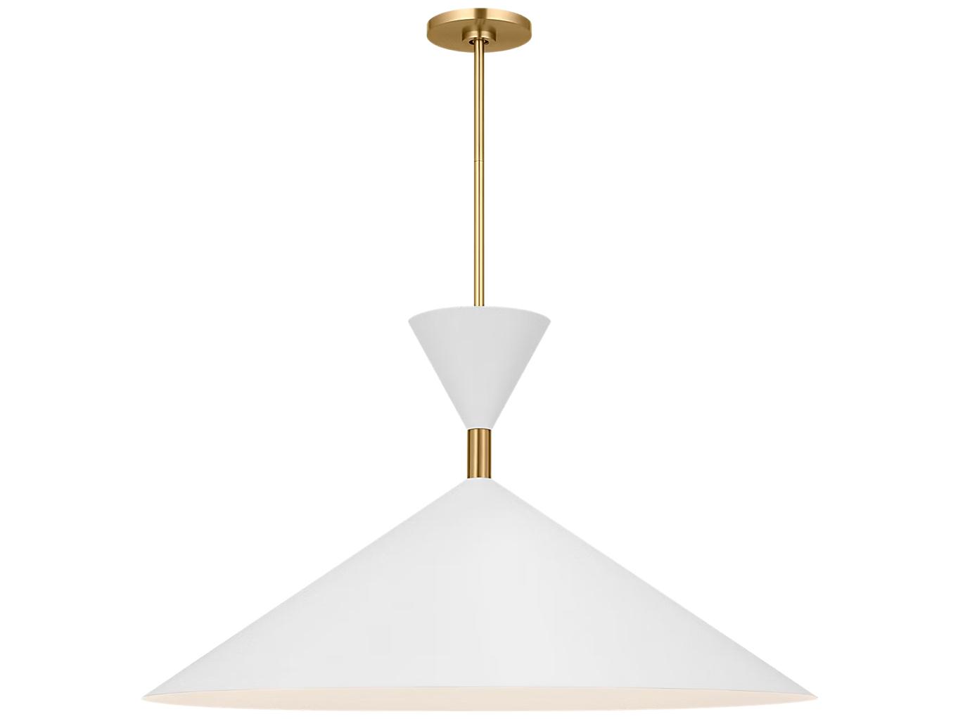 Visual Comfort Studio Bodhi Burnished Brass Pendant