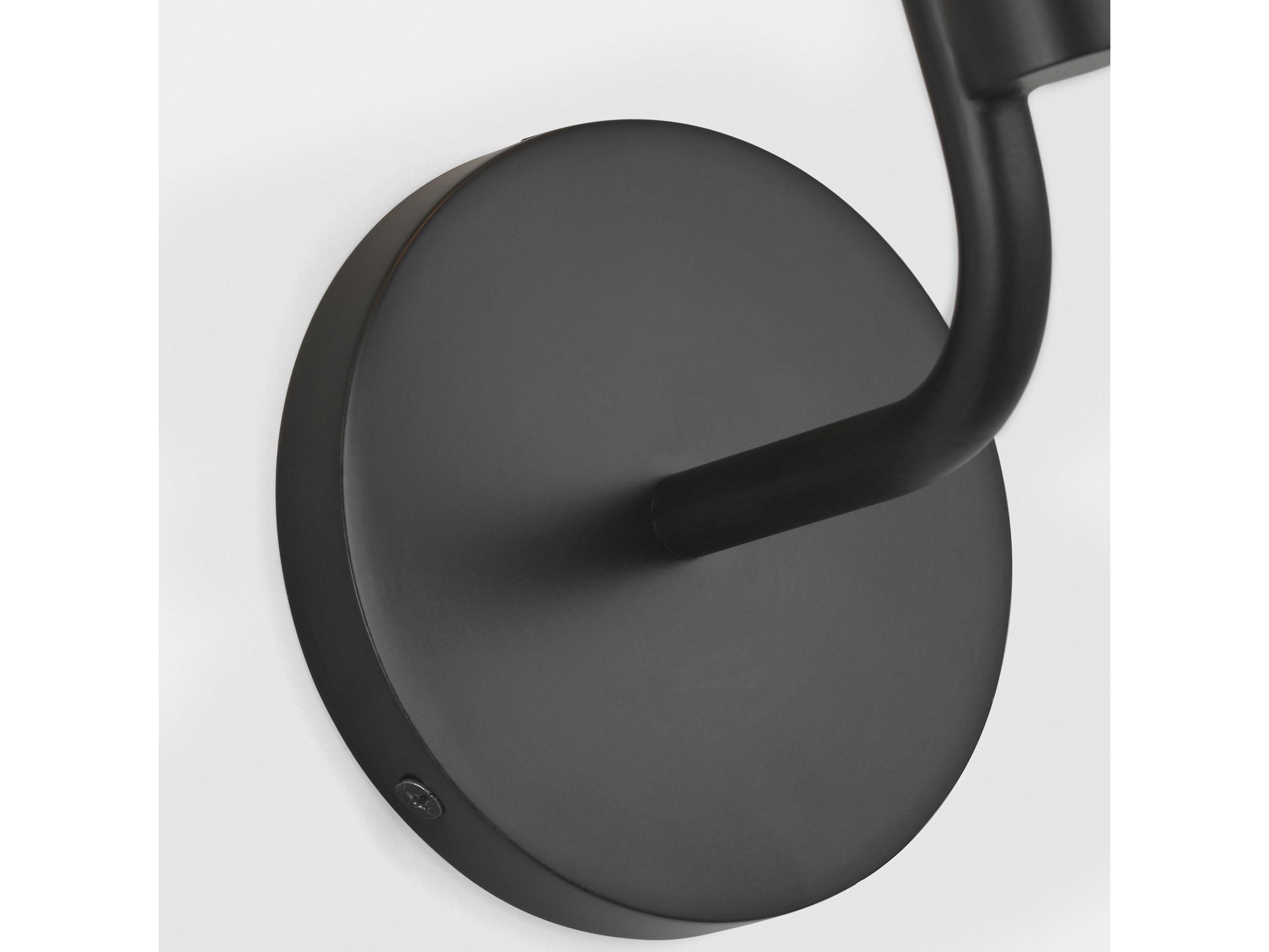 Visual Comfort Studio Colfax 1-Light Aged Iron Black Wall Sconce