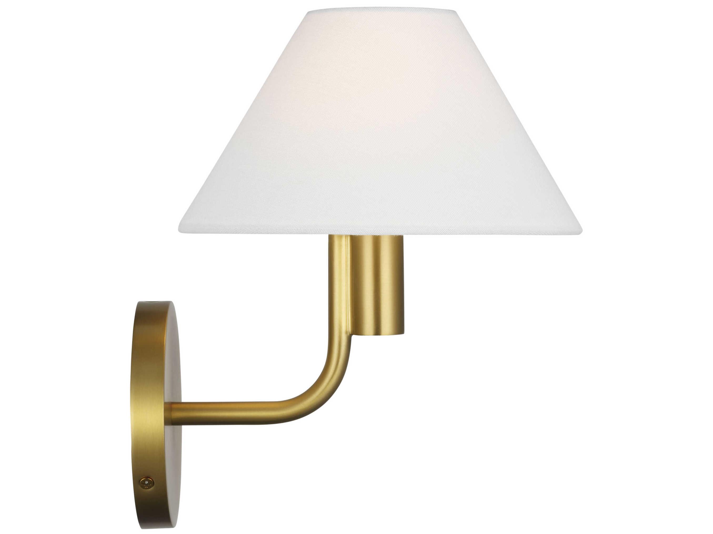 Visual Comfort Studio Colfax 1-Light Burnished Brass Wall Sconce