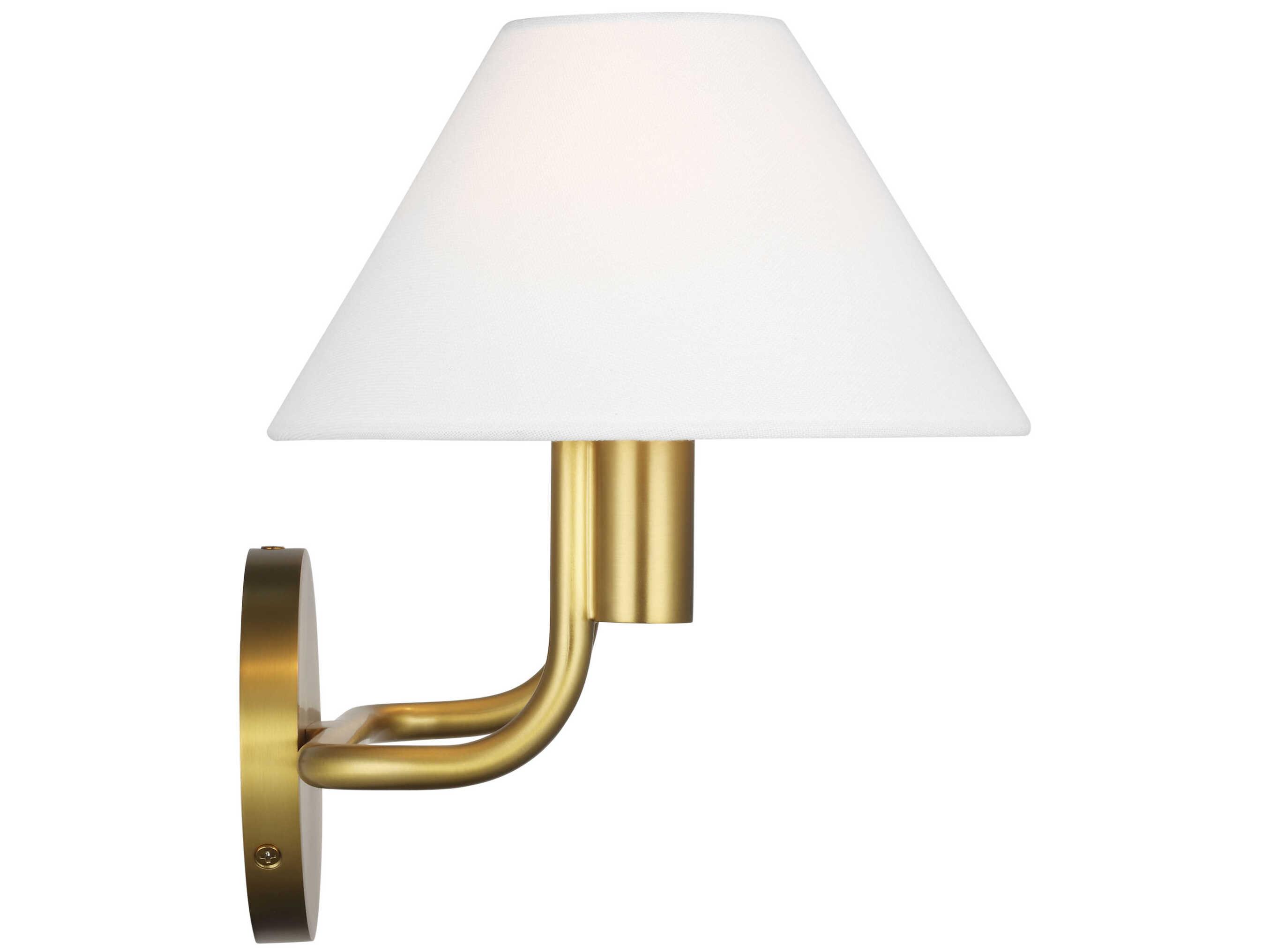 Visual Comfort Studio Colfax 2-Light Burnished Brass Vanity Light