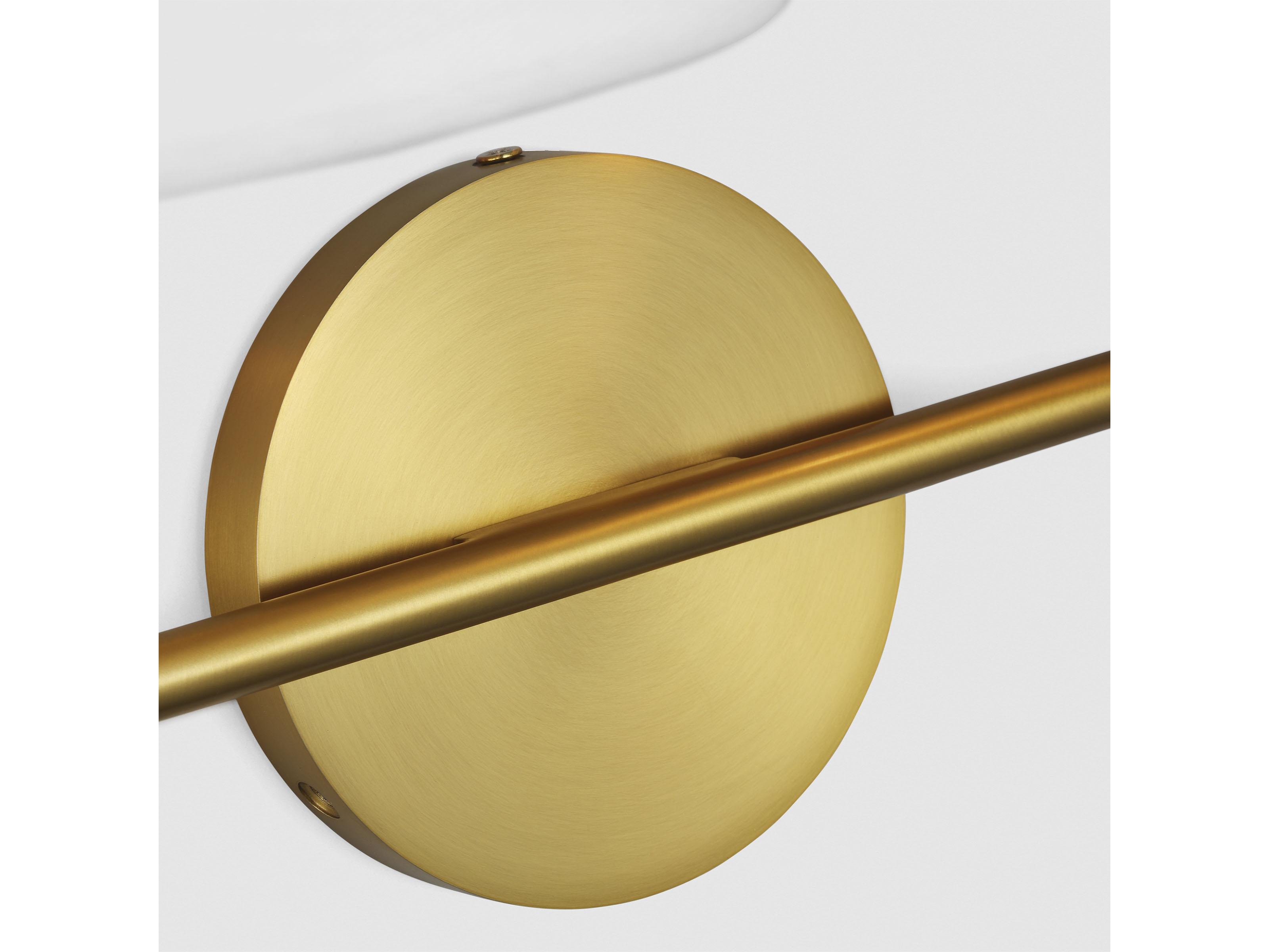 Visual Comfort Studio Colfax 2-Light Burnished Brass Vanity Light