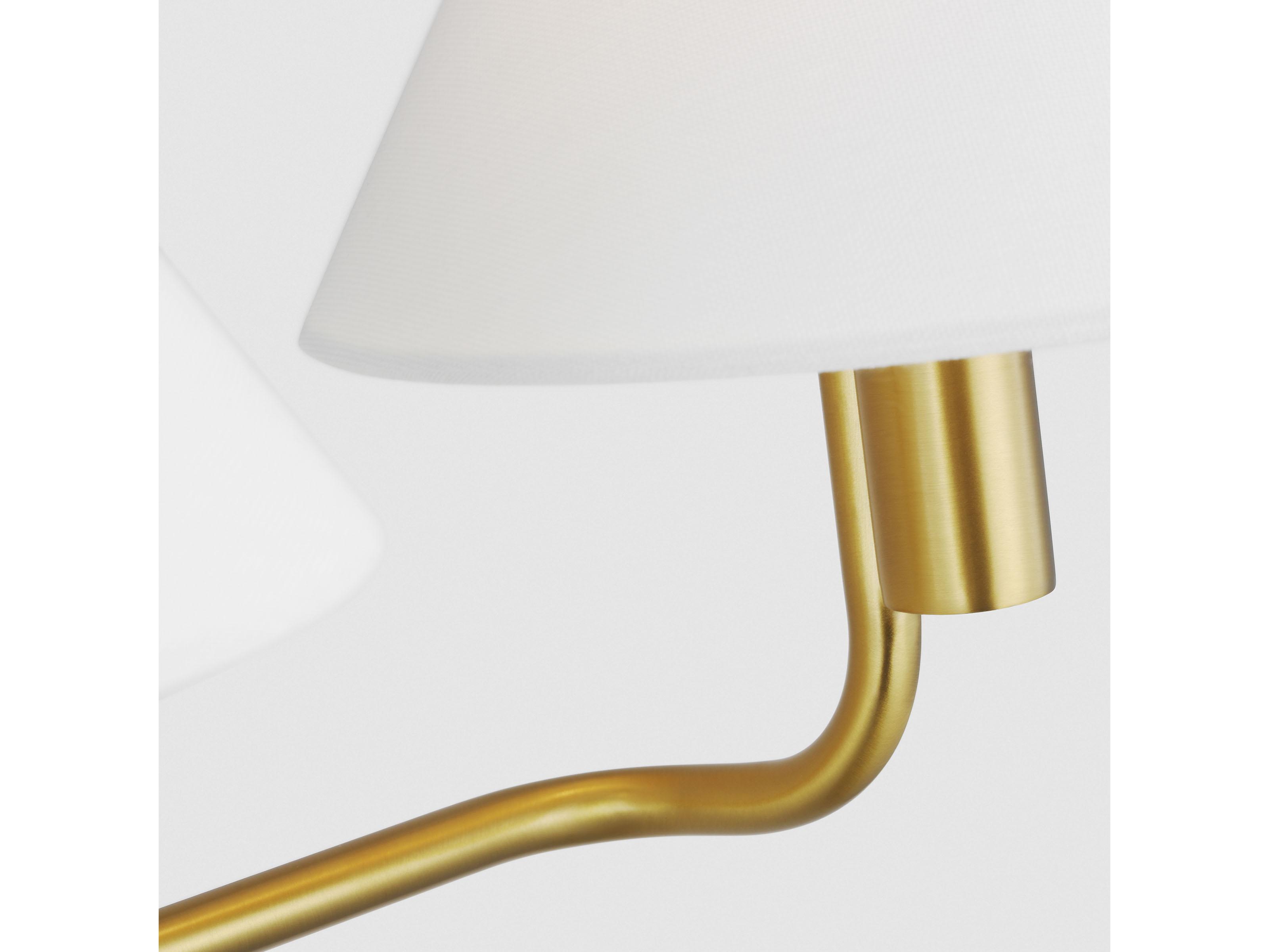 Visual Comfort Studio Colfax 3-Light Burnished Brass Vanity Light