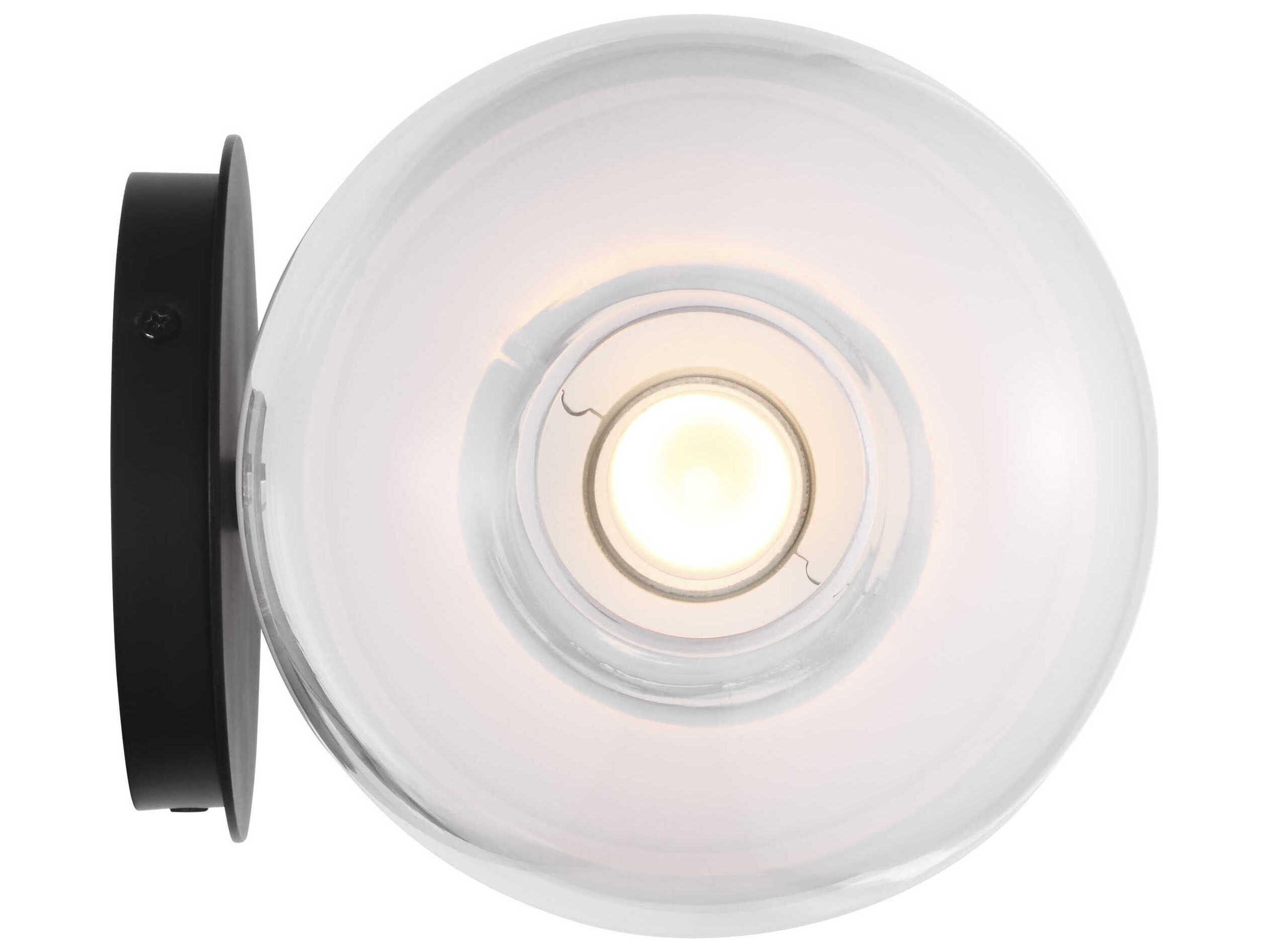 Visual Comfort Studio Torian 2-Light Aged Iron Black Vanity Light