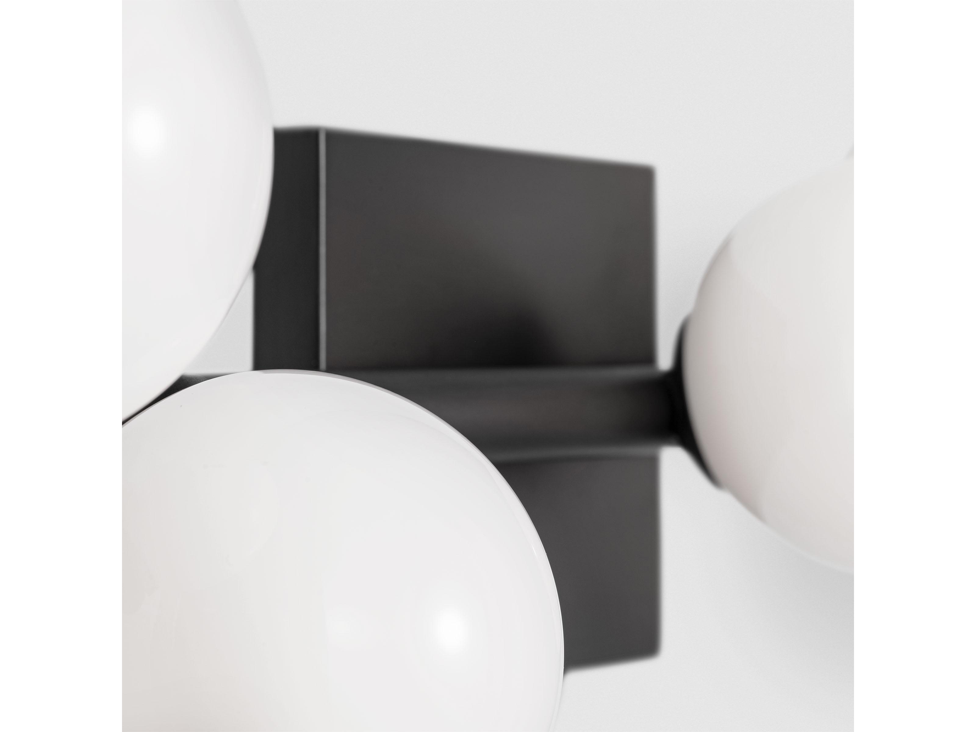 Visual Comfort Studio Altair 5-Light Aged Iron Black Vanity Light