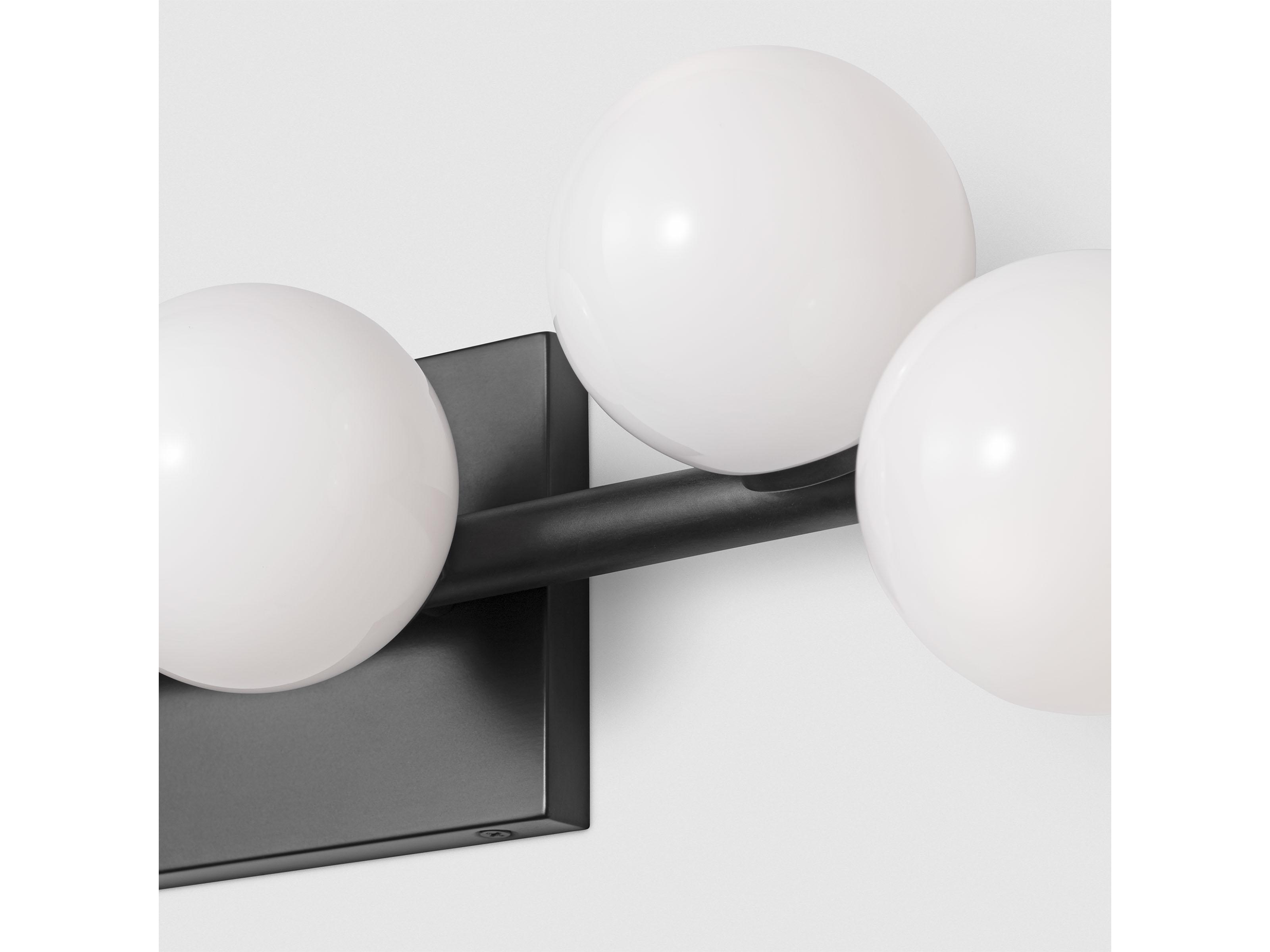 Visual Comfort Studio Altair 5-Light Aged Iron Black Vanity Light