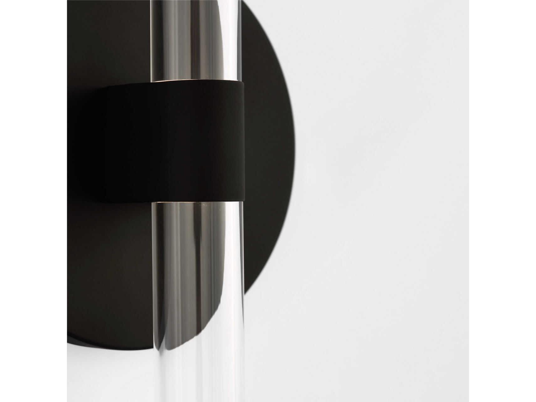 Visual Comfort Studio Silas Midnight Black Wall Sconce
