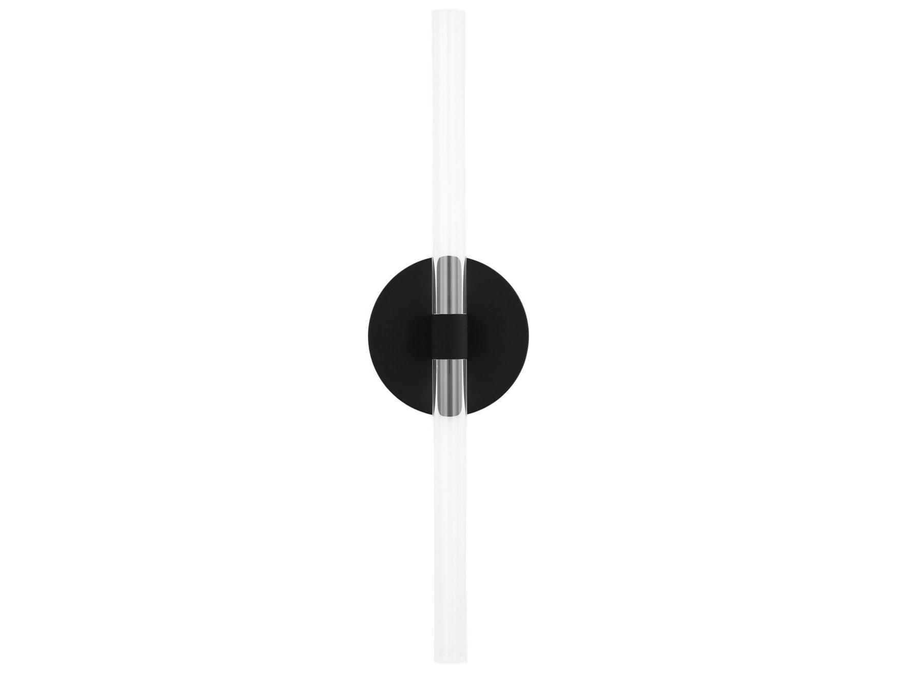 Visual Comfort Studio Silas Midnight Black Wall Sconce