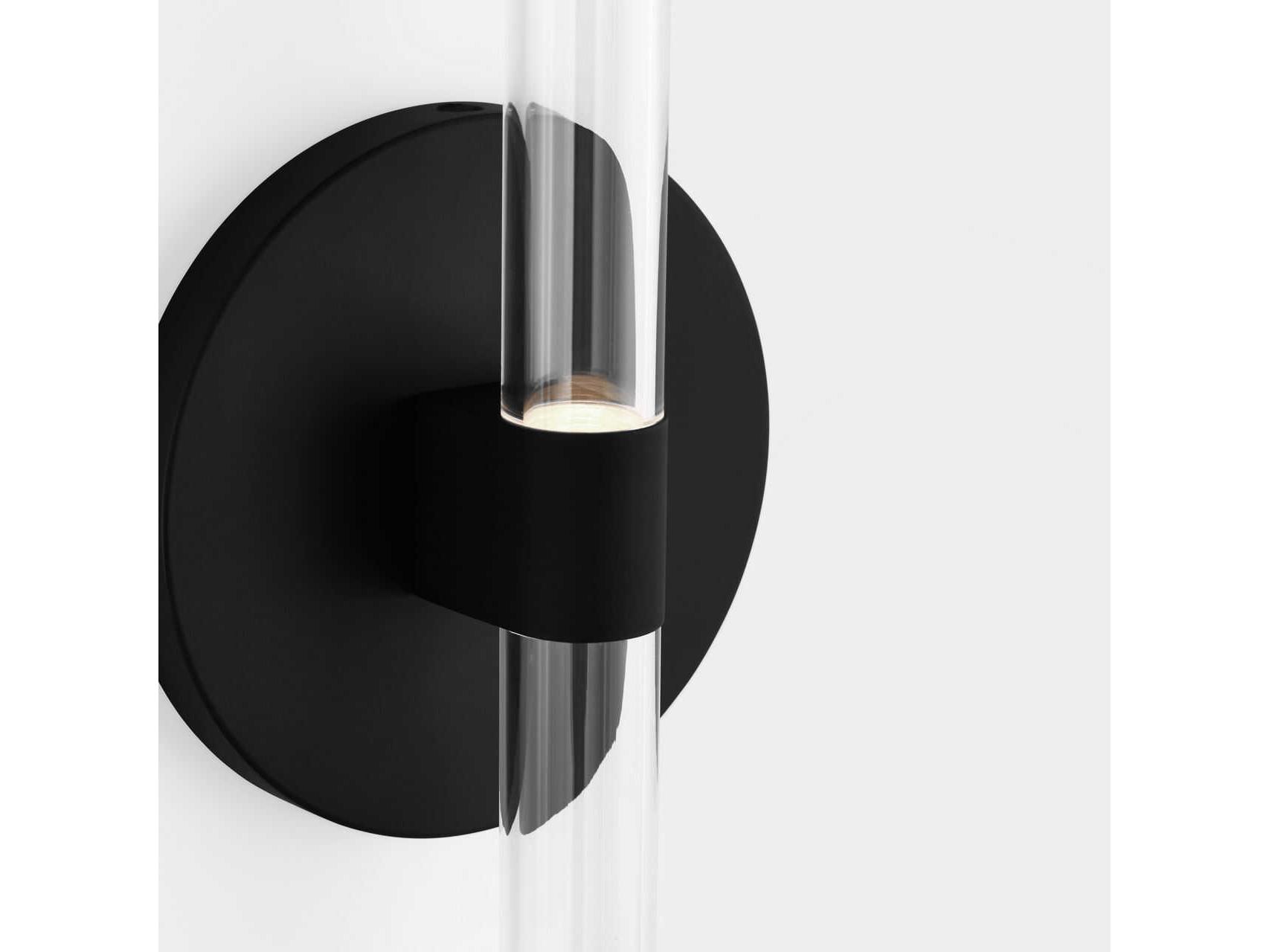 Visual Comfort Studio Silas Midnight Black Wall Sconce