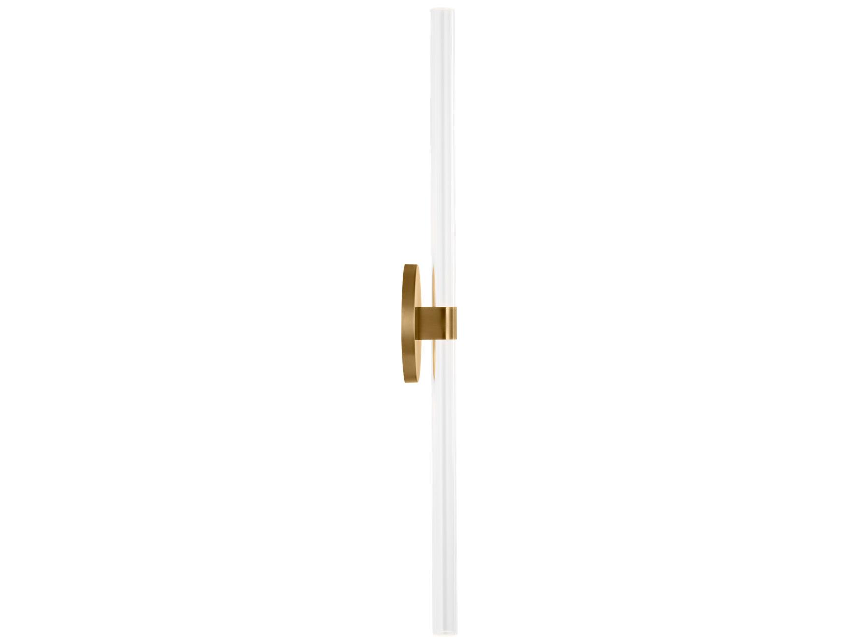 Visual Comfort Studio Silas 2-Light Burnished Brass Wall Sconce