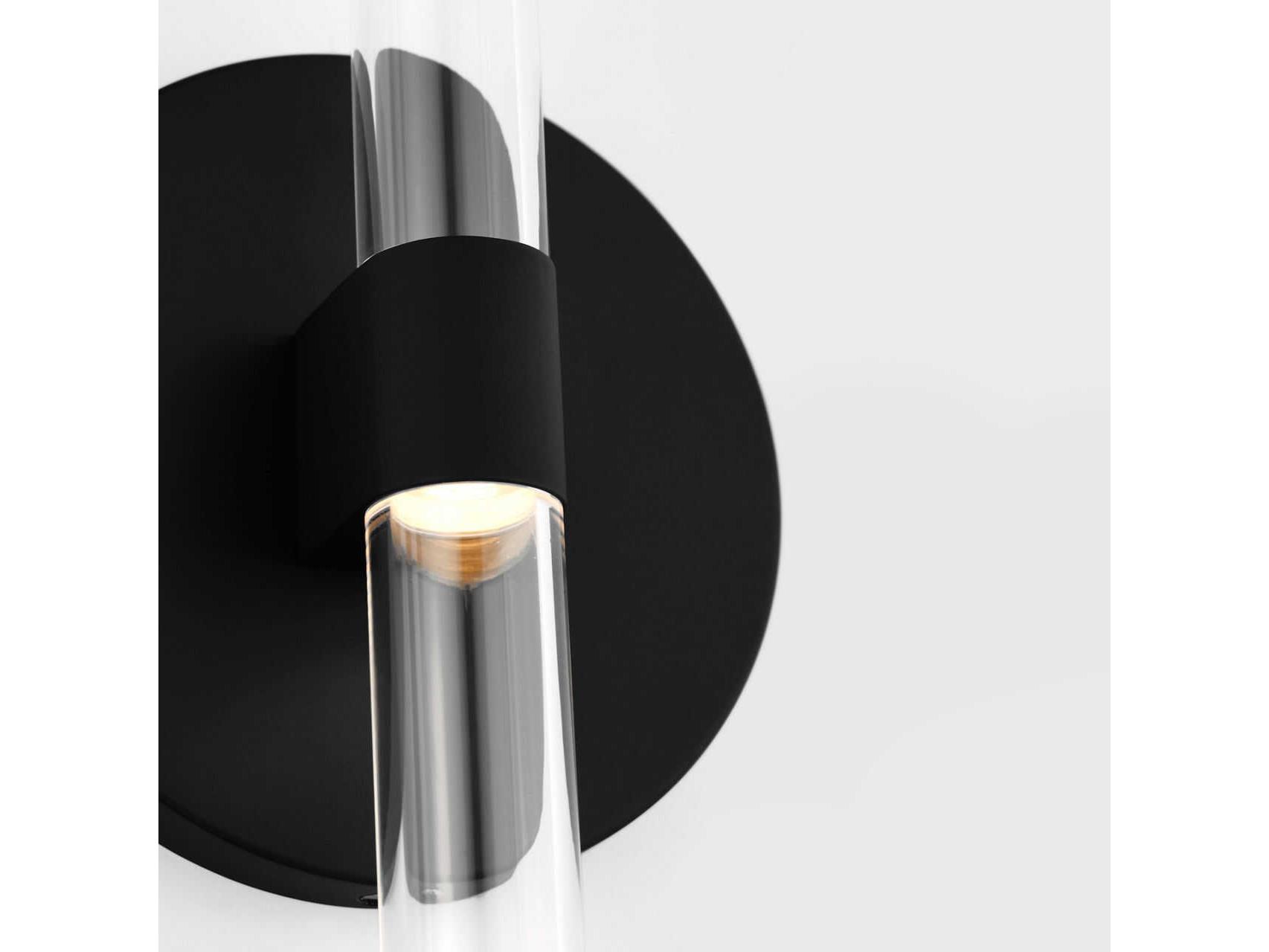 Visual Comfort Studio Silas 2-Light Midnight Black Wall Sconce